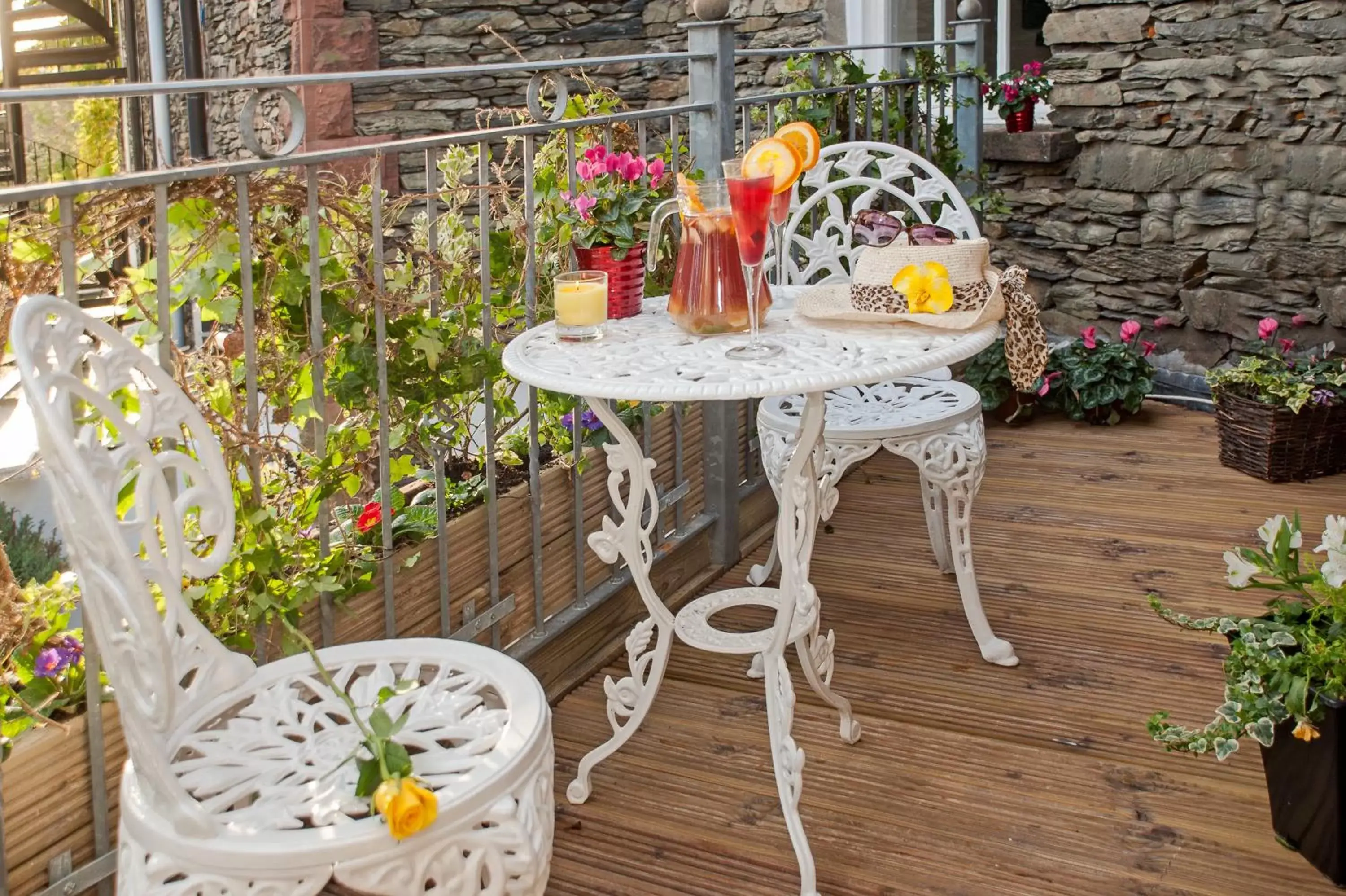 Patio in Windermere Boutique Hotel