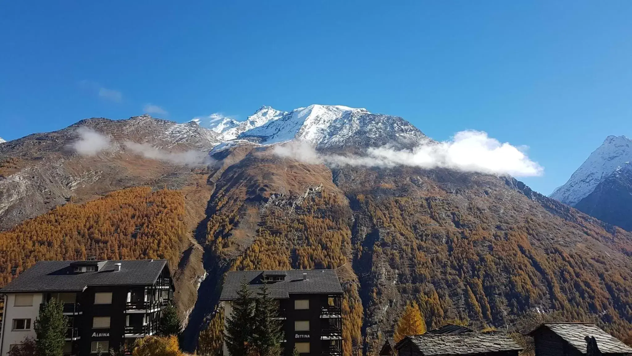Mountain view, Winter in Hotel Alpenperle