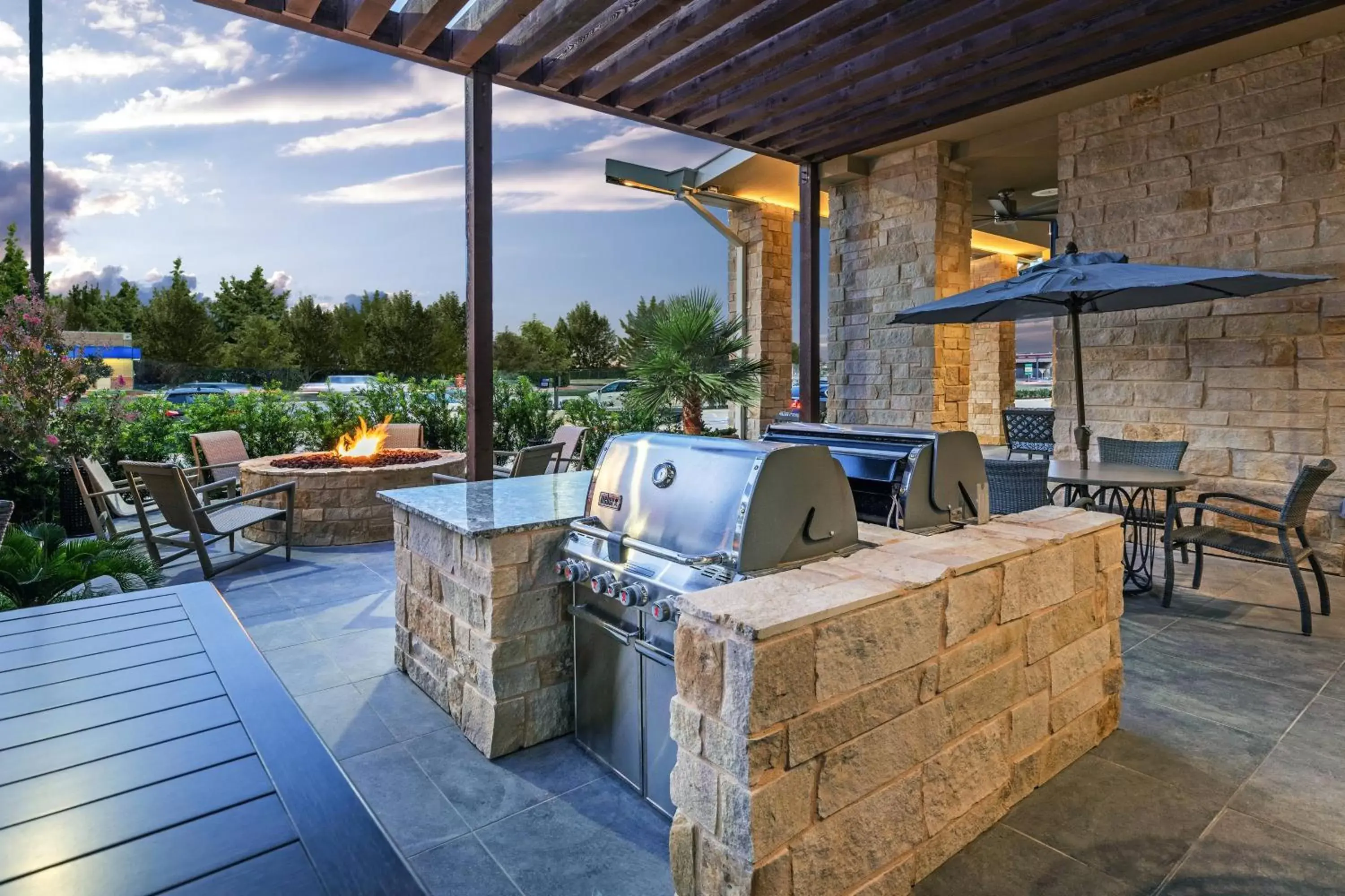Property building, BBQ Facilities in TownePlace Suites Dallas Plano/Richardson