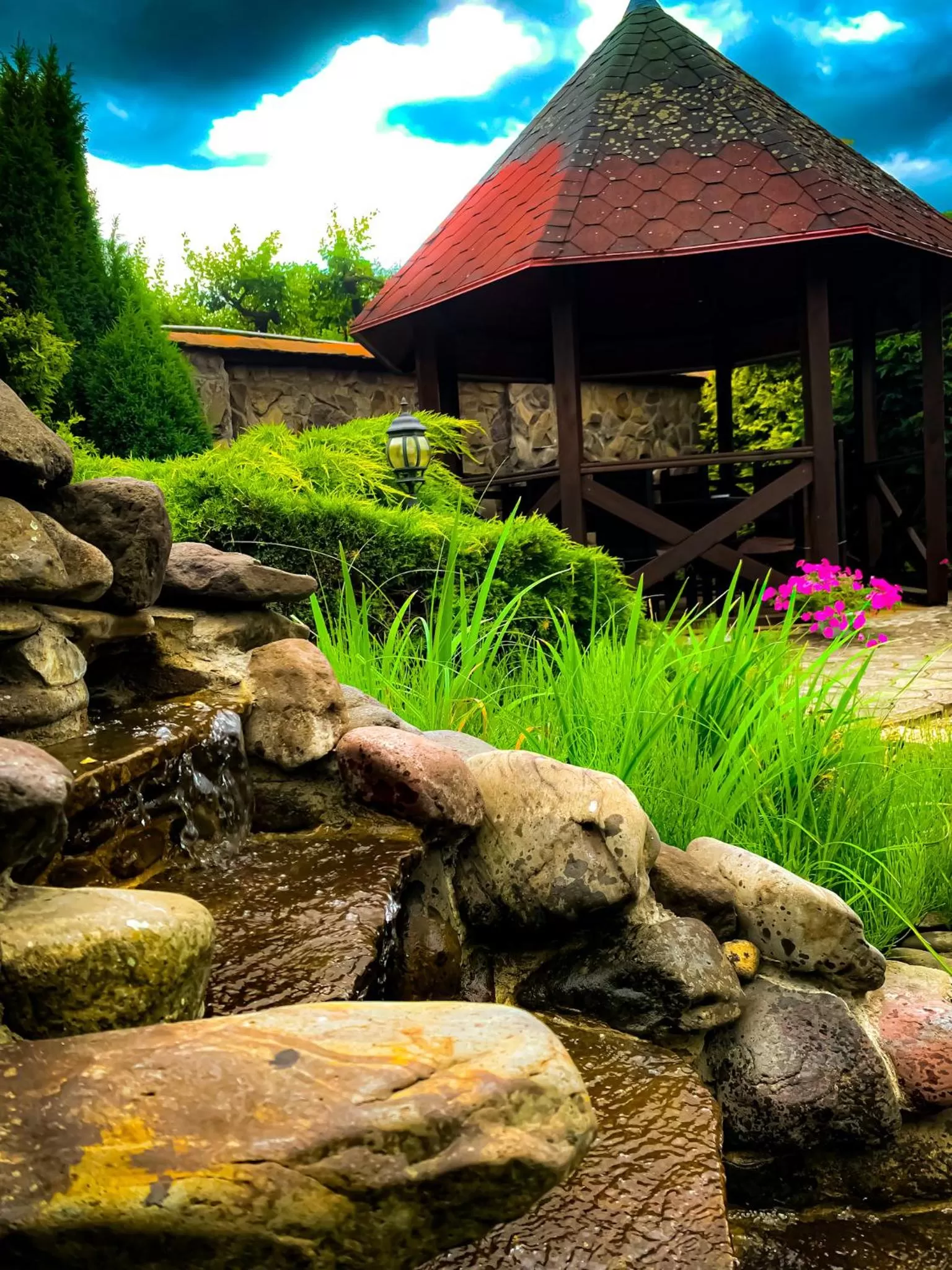 Garden in Hotel Complex Bahus