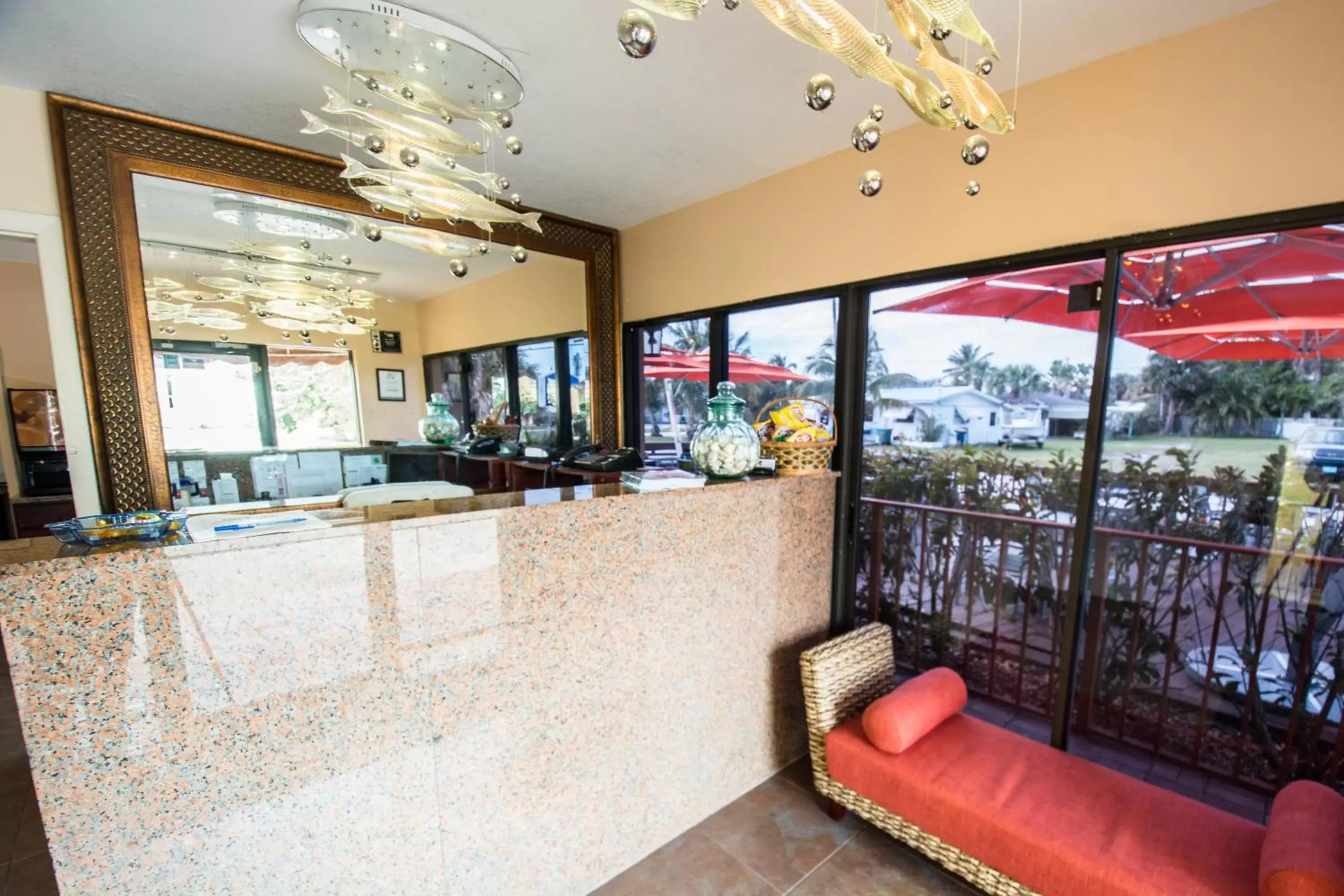 Lobby or reception, Lobby/Reception in Royal Inn Beach Hutchinson Island