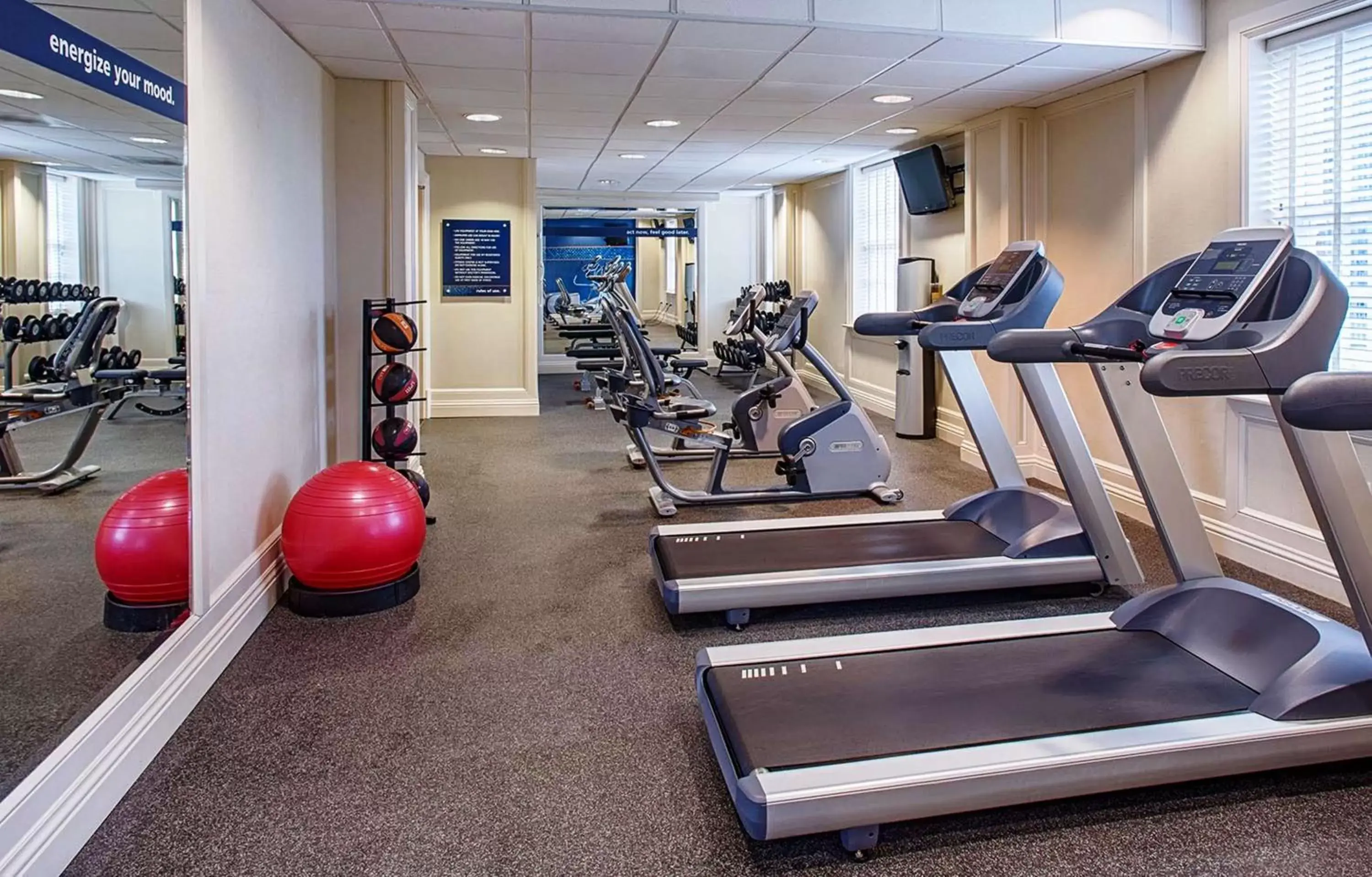 Fitness centre/facilities, Fitness Center/Facilities in Hampton Inn & Suites Birmingham-Downtown-Tutwiler