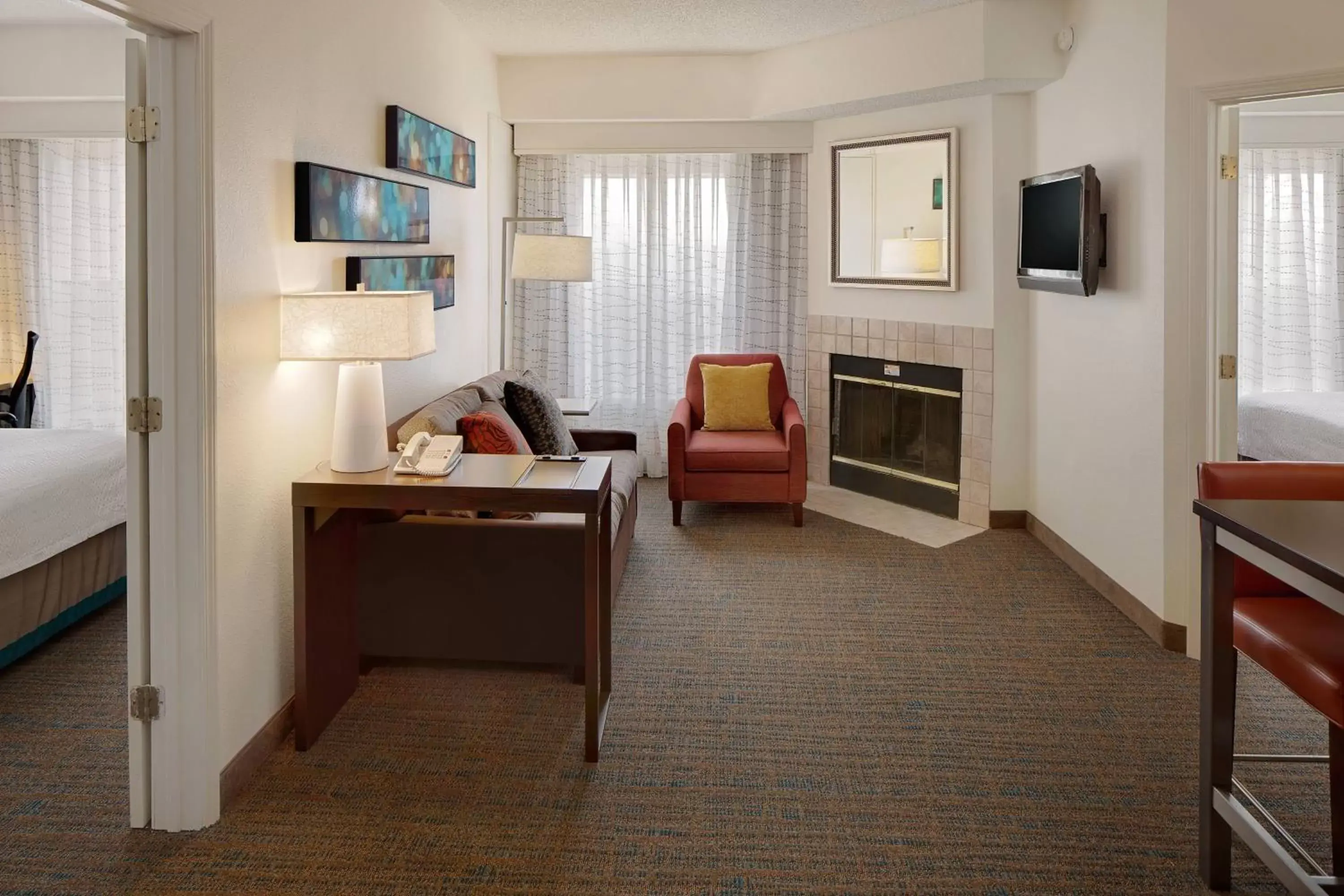 Living room, Seating Area in Residence Inn Dallas DFW Airport North/Irving