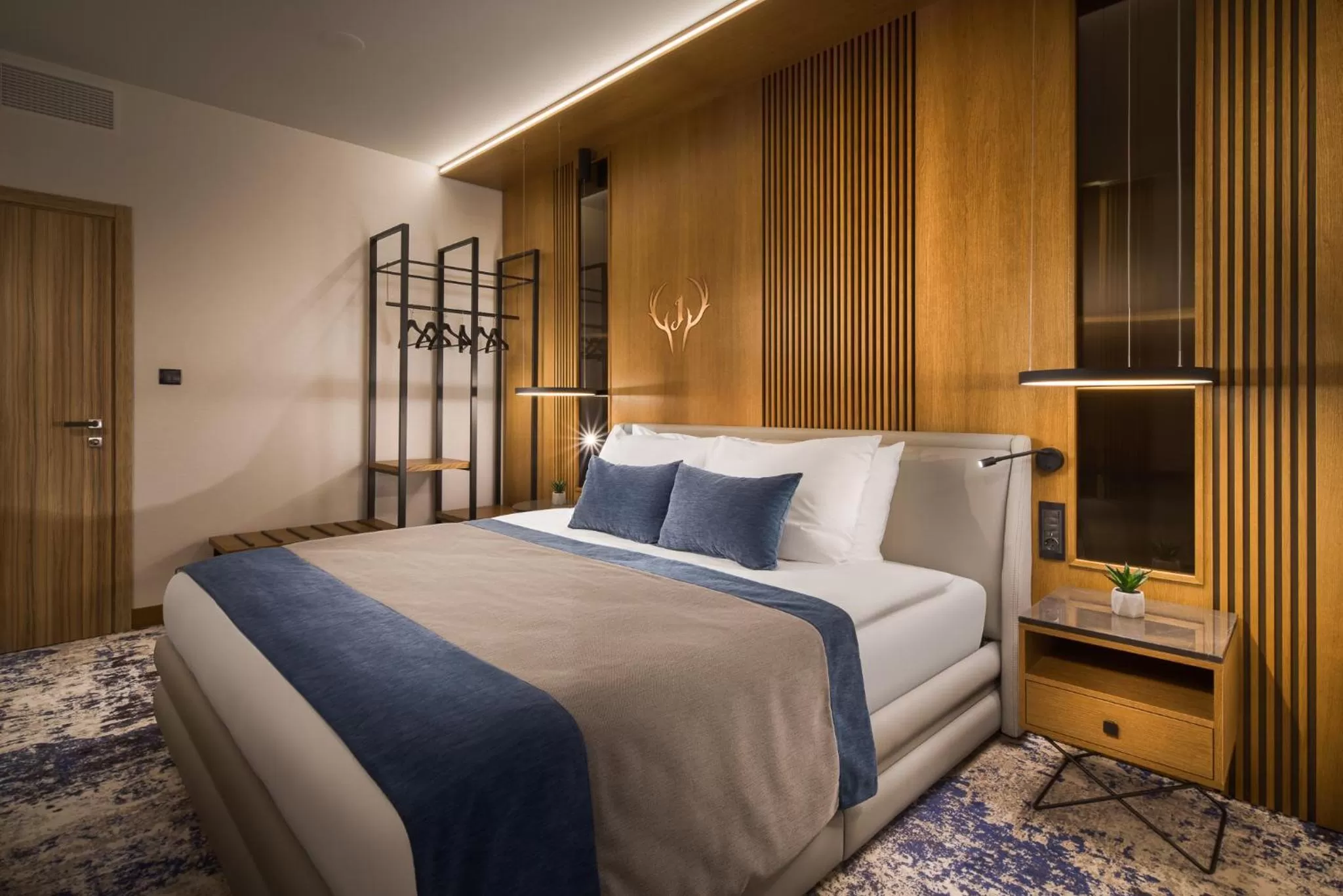 Bed in Hotel Jägerhof