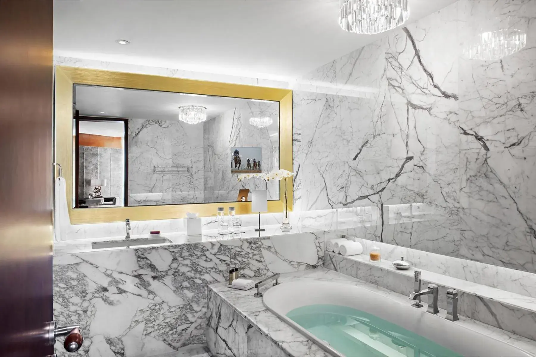 Bathroom in The Meydan Hotel