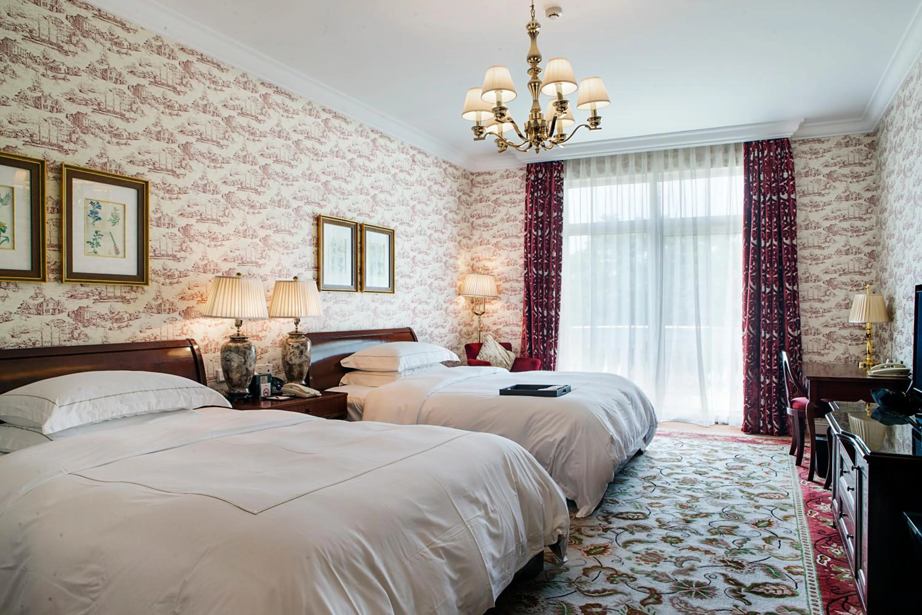 bunk bed, Bed in Hong Qiao State Guest House