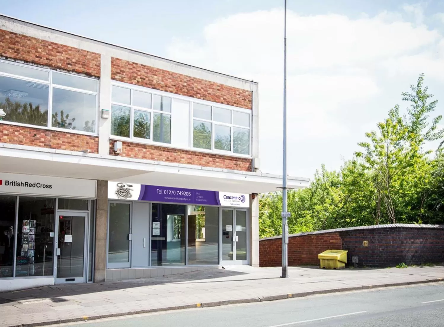 Facade/entrance in Opal Bank