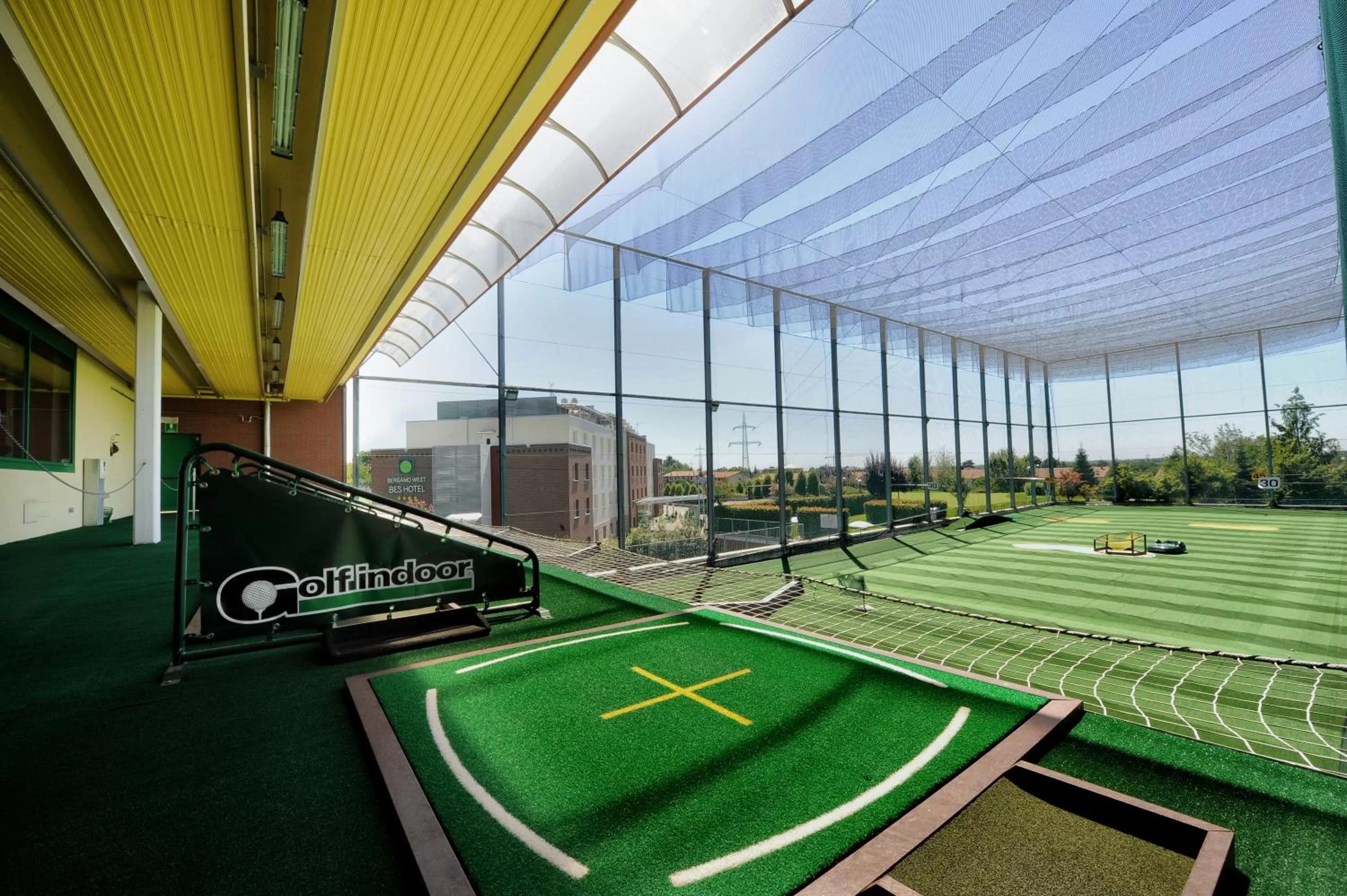 Golfcourse in Bes Hotel Bergamo Ovest
