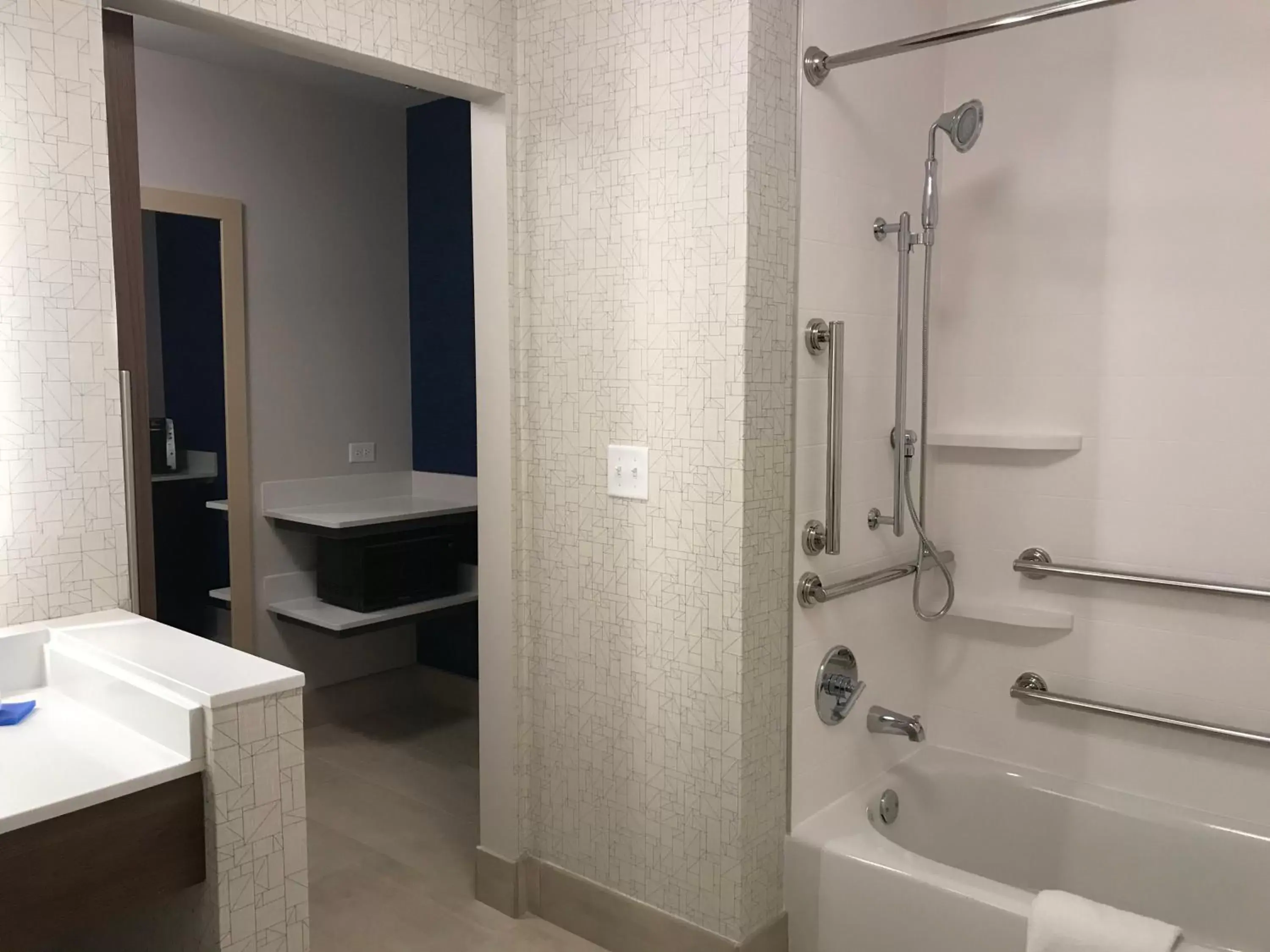 Bathroom in Holiday Inn Express & Suites - Phoenix - Airport North, an IHG Hotel