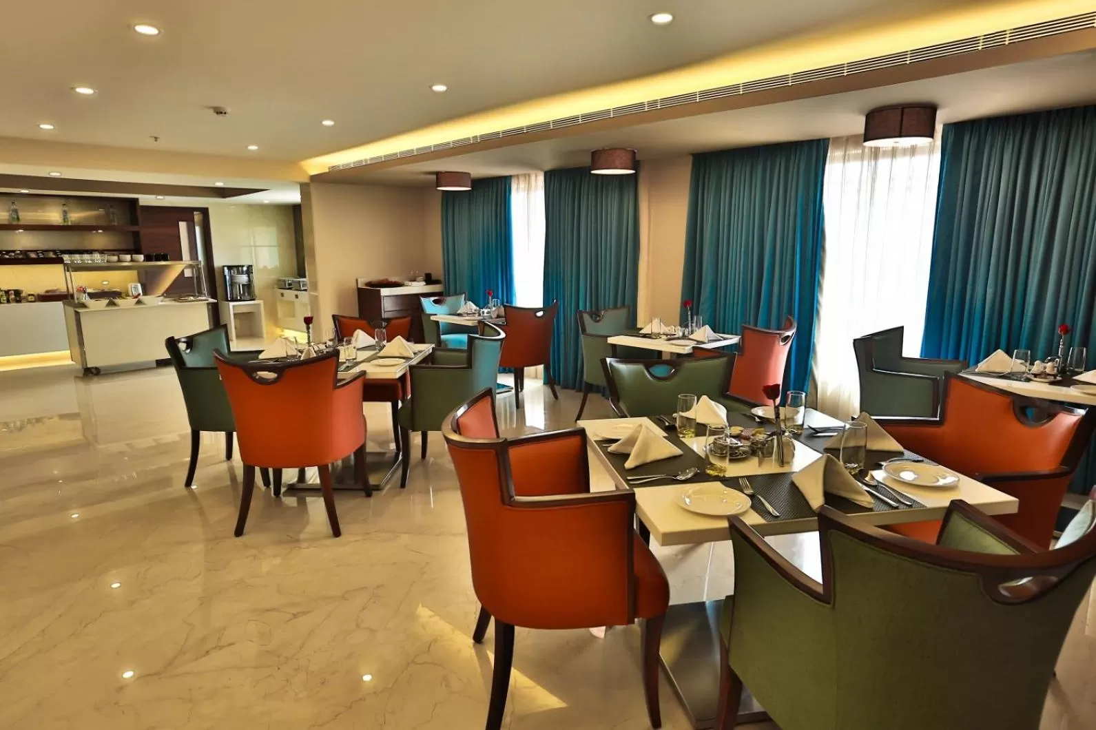 Restaurant/places to eat in The Residency Towers Coimbatore