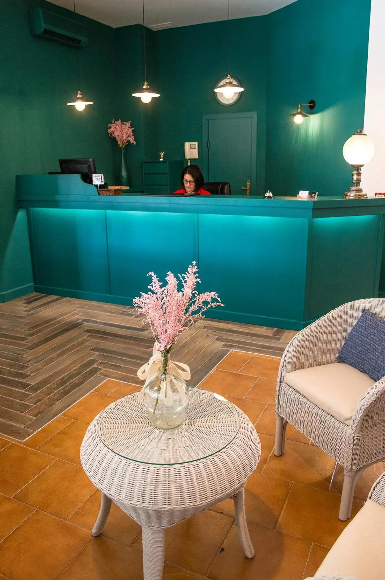 Lobby/Reception in Hotel Maestrazgo de Calatrava