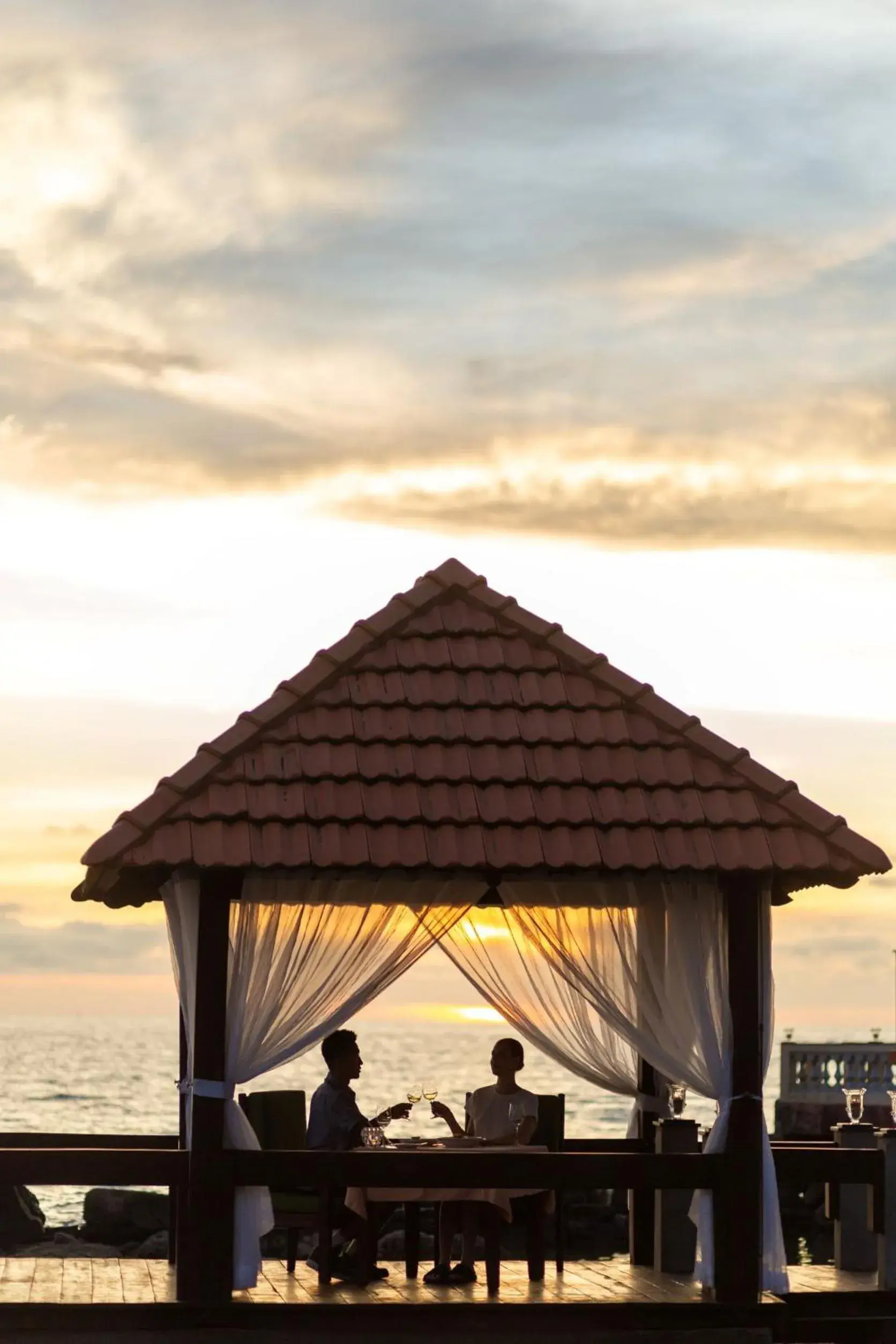 Dining area in Sea Sense Resort