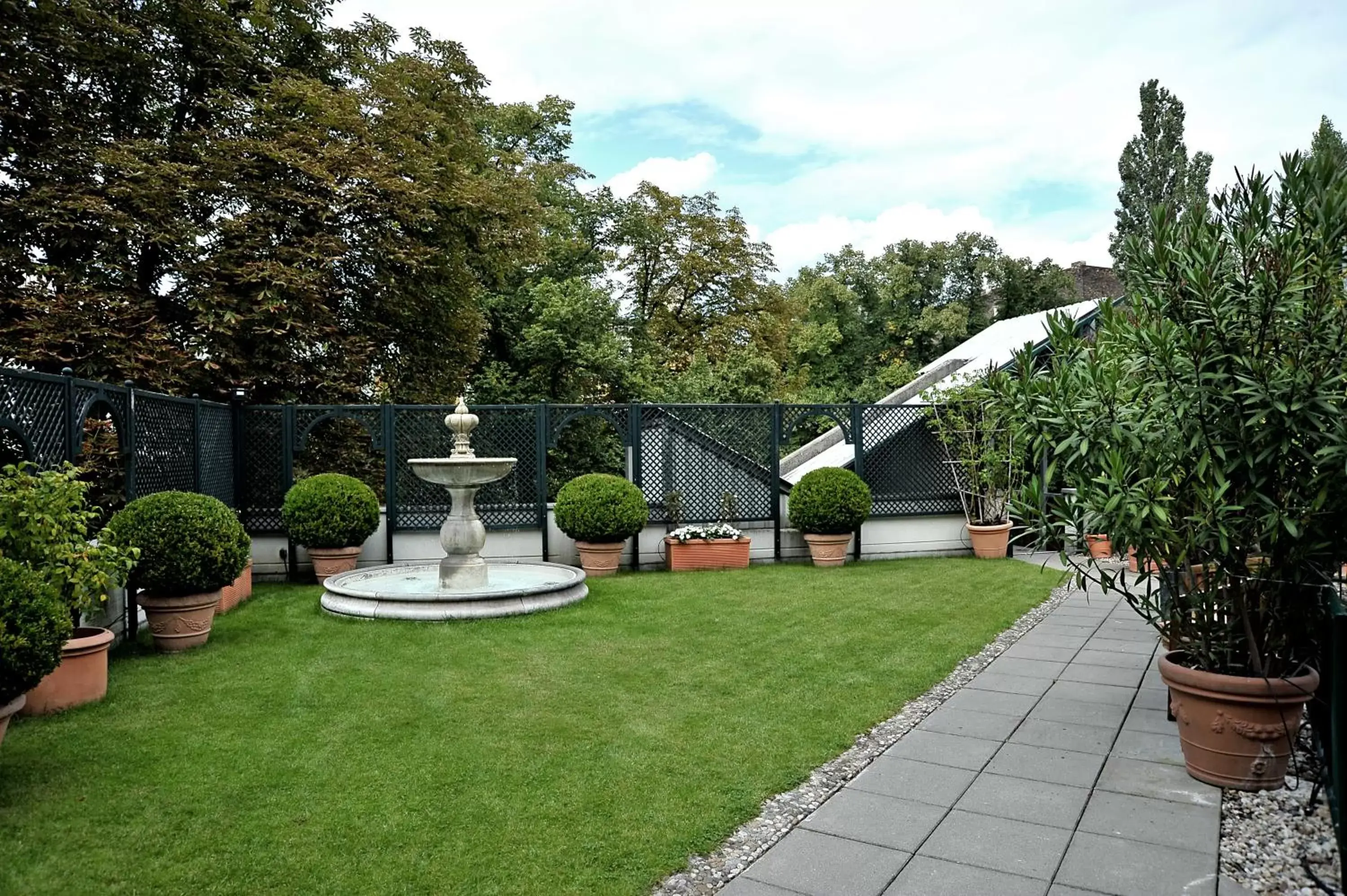 Garden in Hotel Ludwig van Beethoven