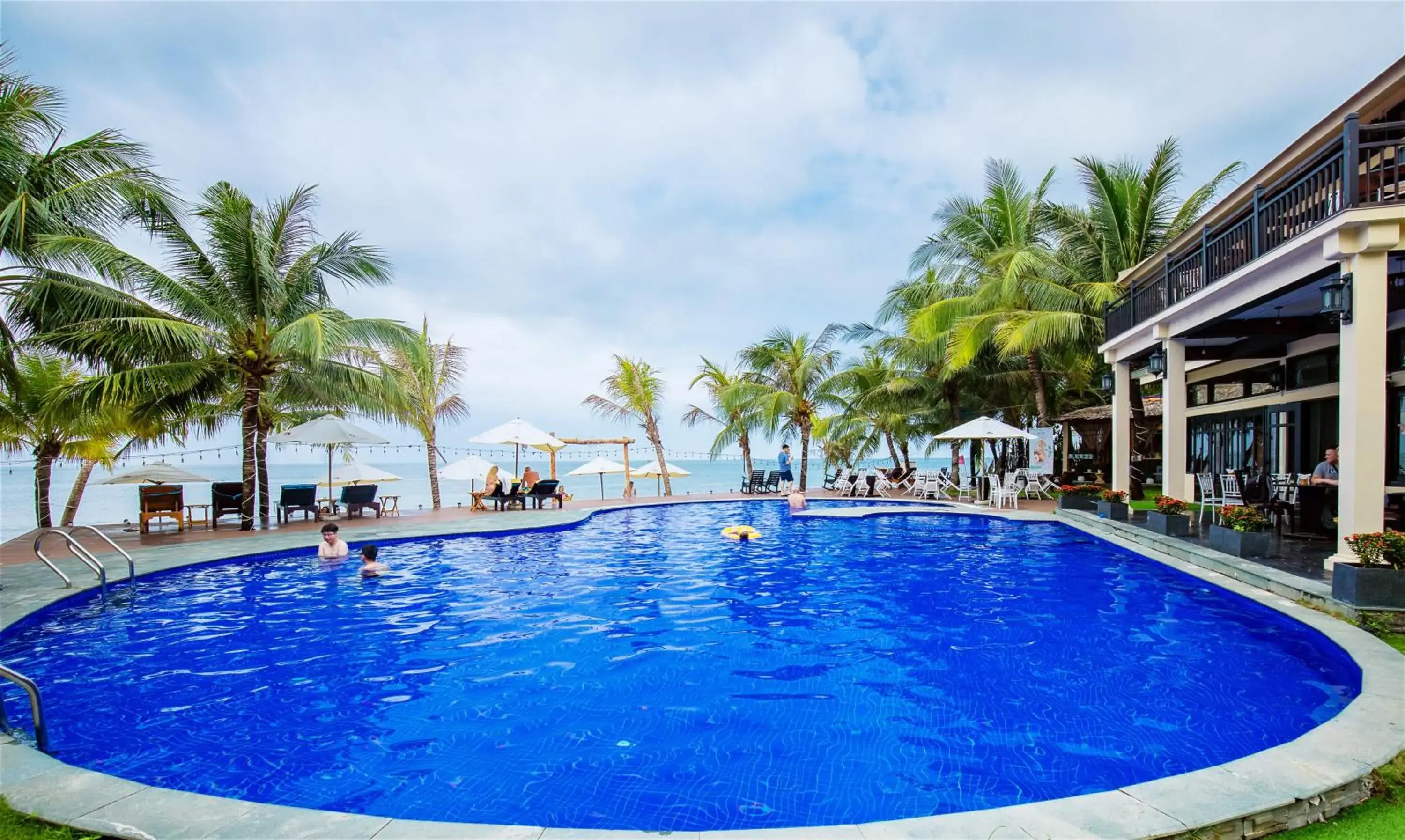 Swimming Pool in Anja Beach Resort & Spa