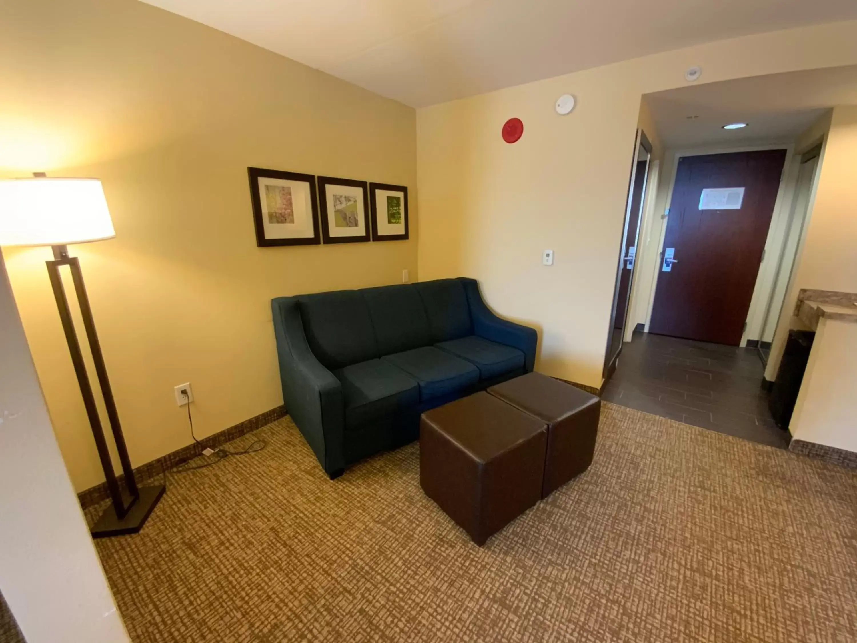 Seating Area in Comfort Suites Fredericksburg North