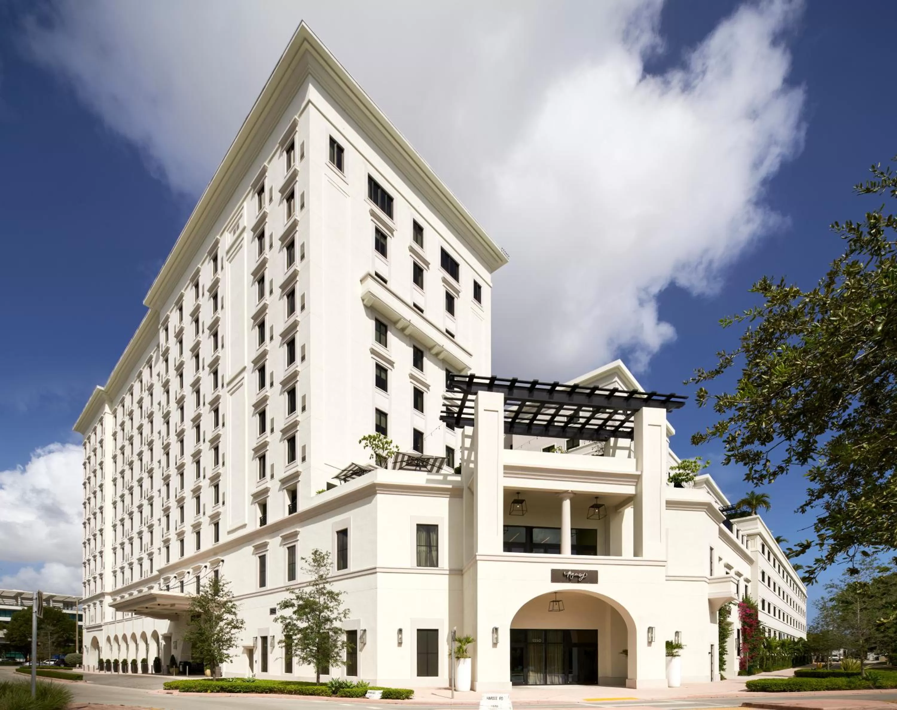 Property building in THesis Hotel Miami Coral Gables, Curio Collection by Hilton