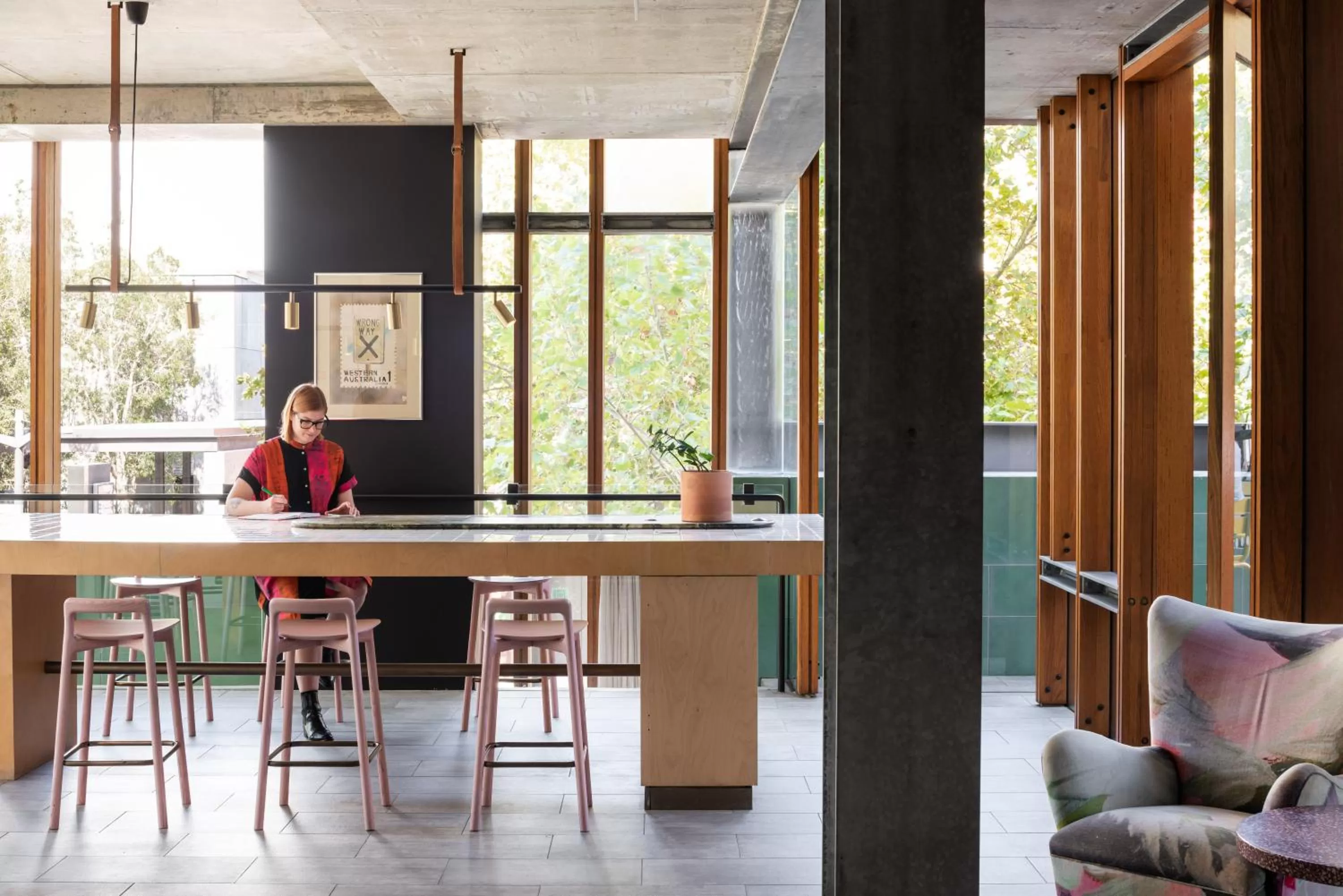 Lounge or bar in Alex Hotel