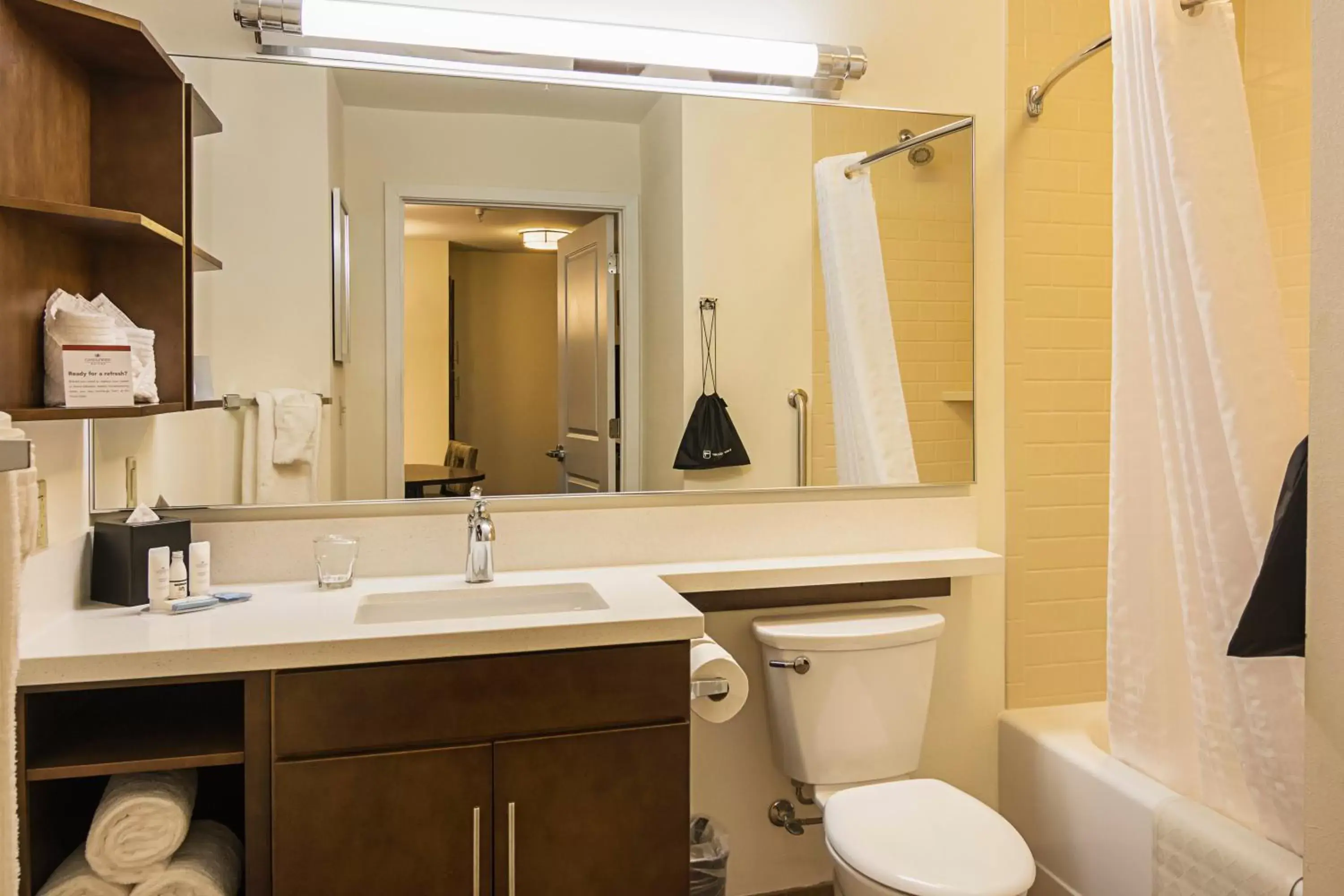 Bathroom in Candlewood Suites - Pensacola - University Area, an IHG Hotel