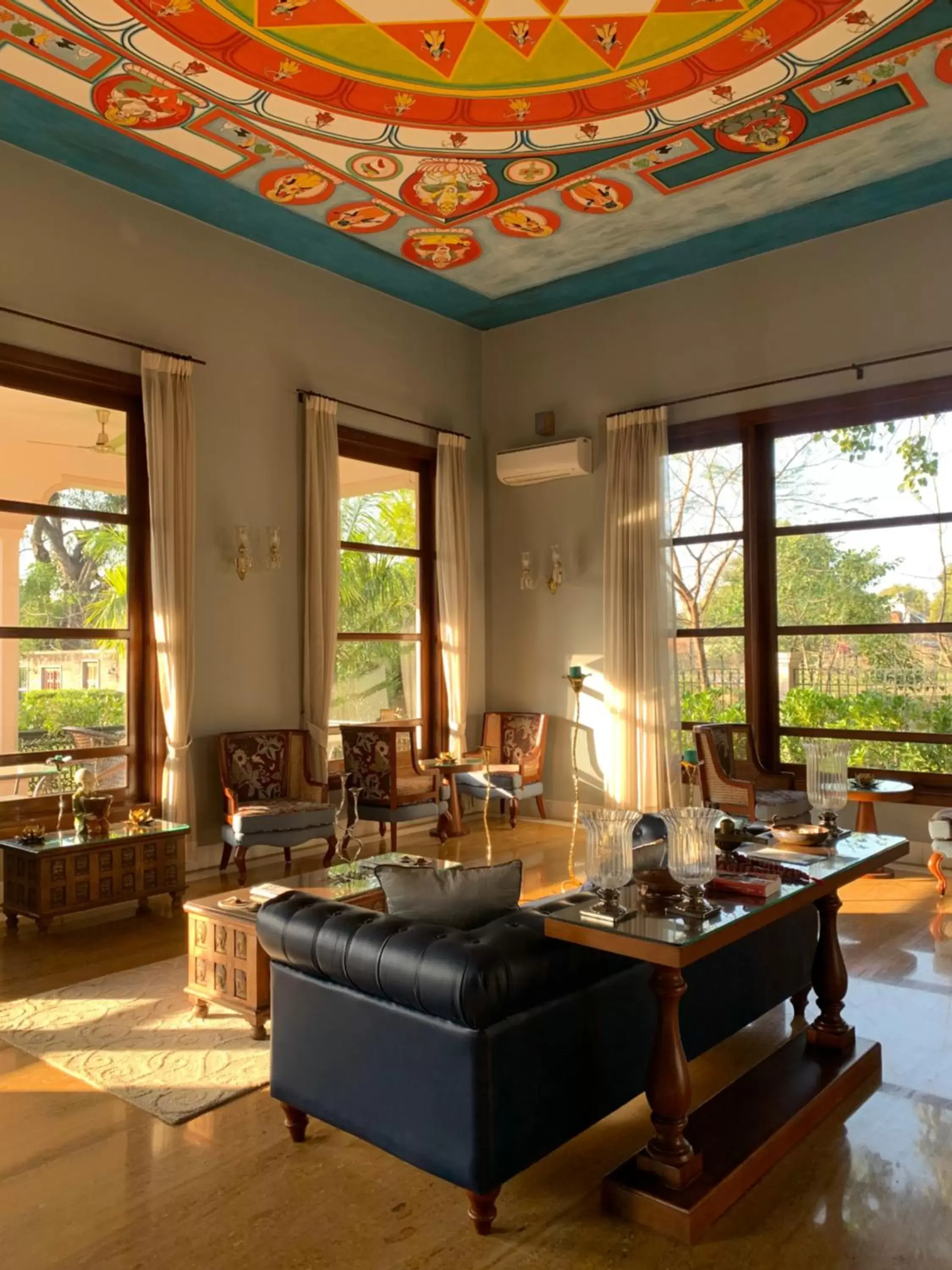 Lobby or reception in Tree of Life Resort & Spa Varanasi Lobby or reception in Tree of Life Resort & Spa Varanasi