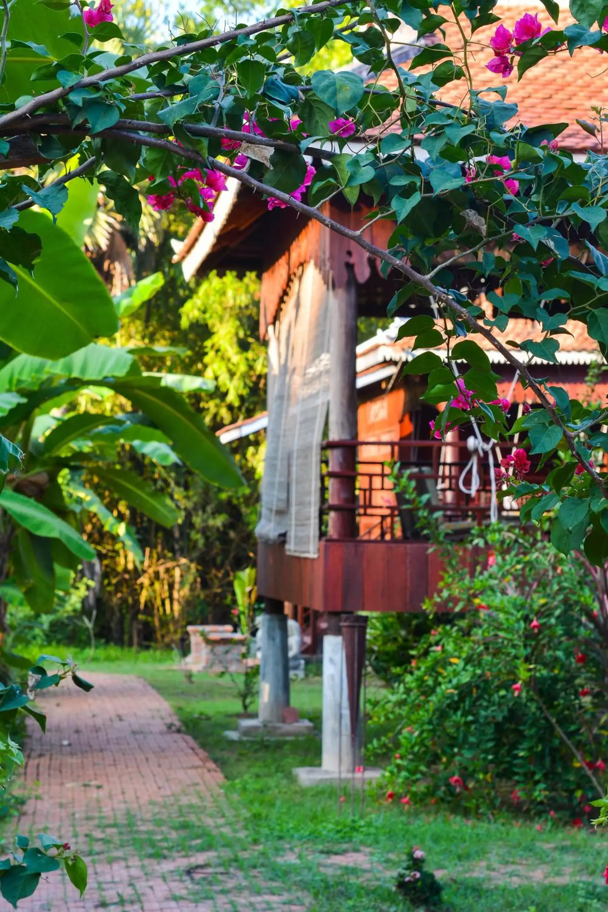 Garden in Soriyabori Villas Resort