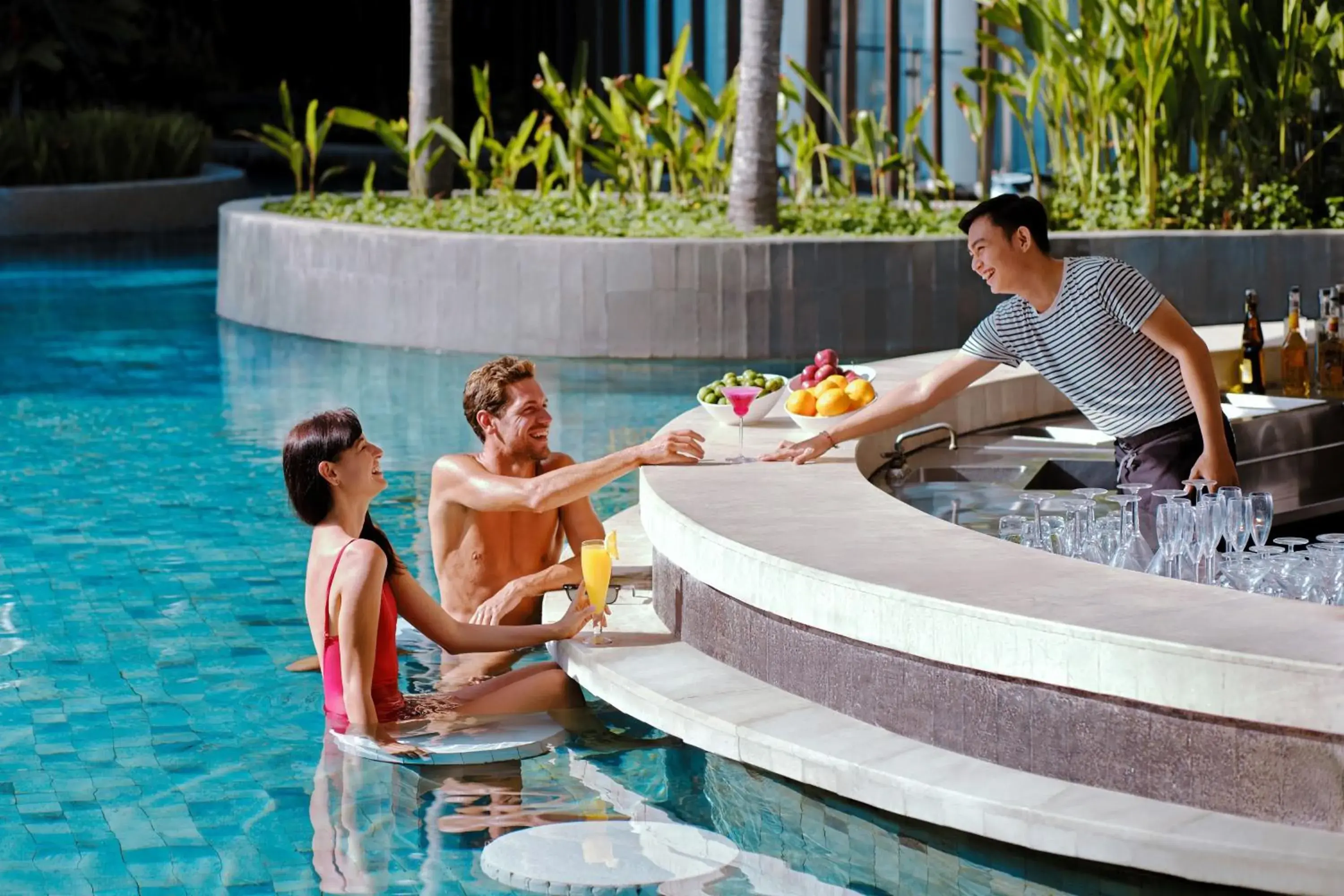 Swimming Pool in Le Meridien Bali Jimbaran