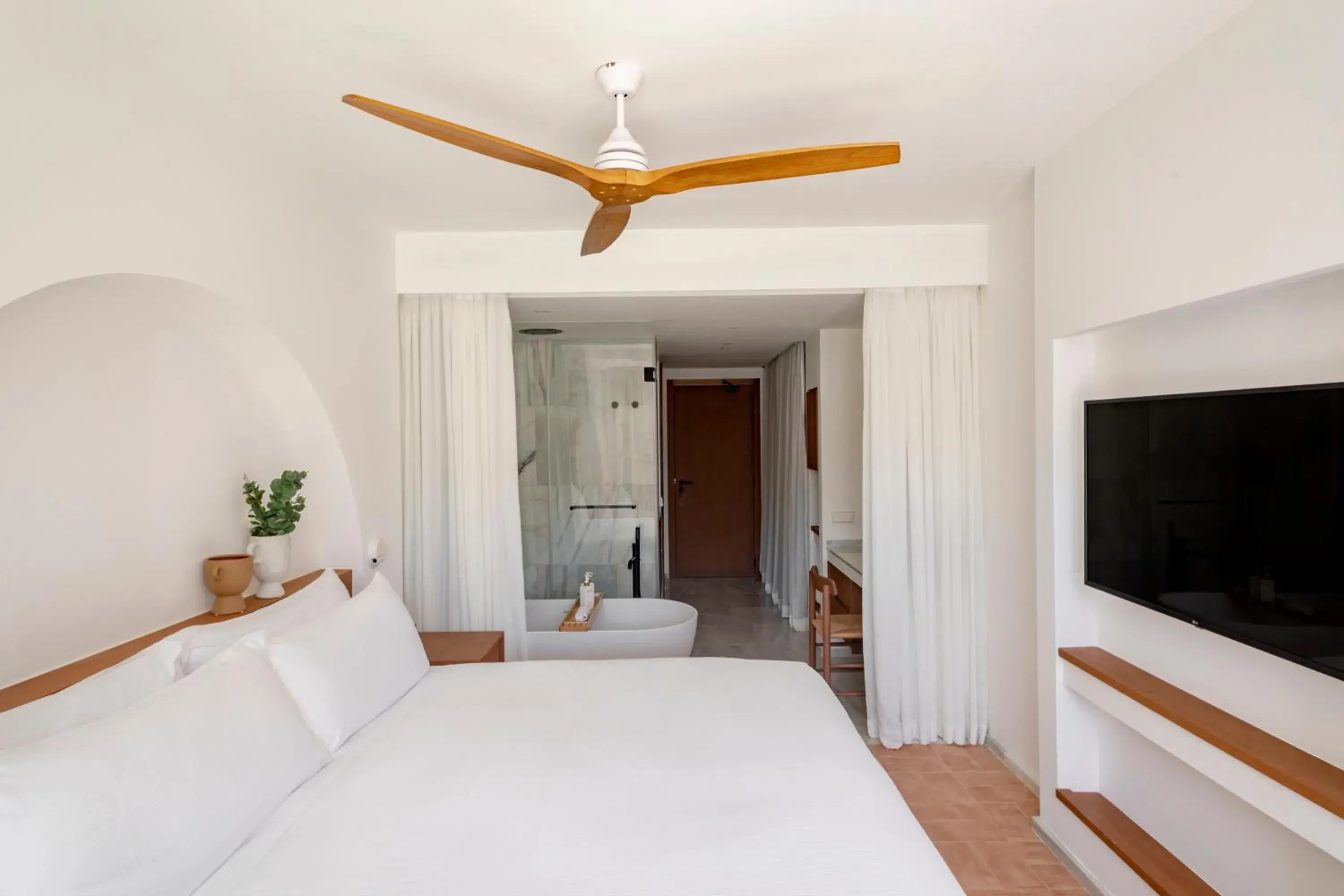 Bed in Villa Le Blanc, a Gran Melia Hotel - The Leading Hotels of The World
