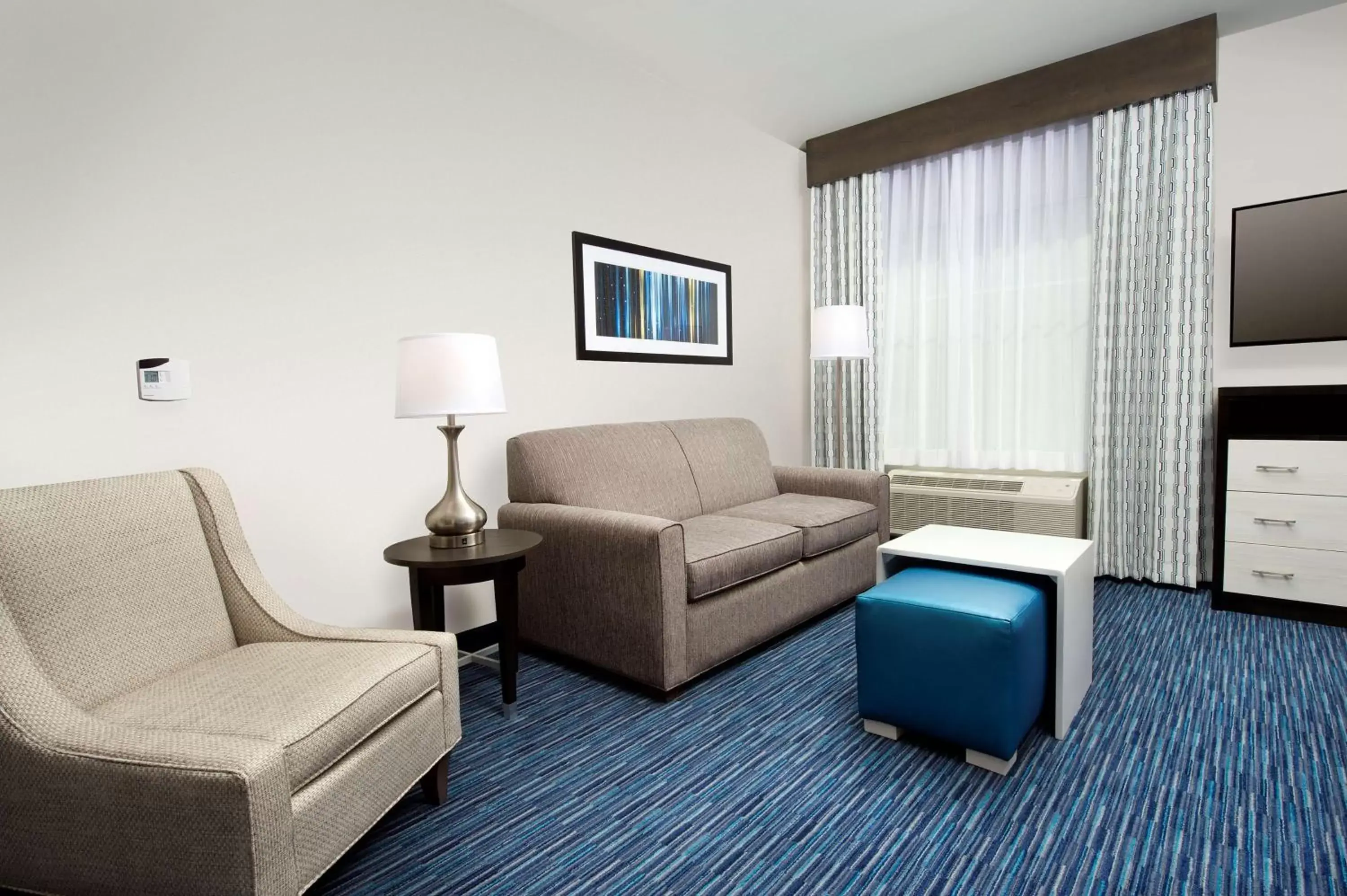 Living room, Seating Area in Homewood Suites by Hilton Metairie New Orleans