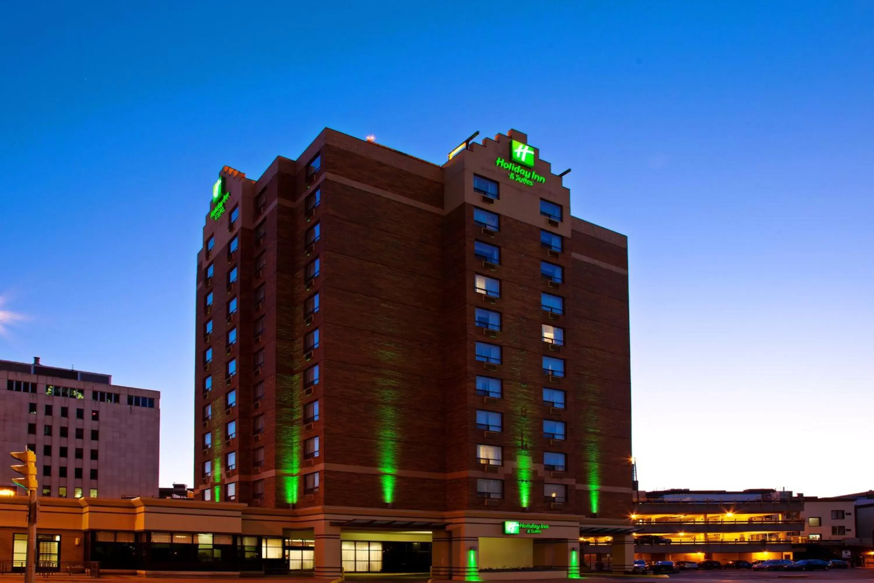 Property building in Holiday Inn & Suites Winnipeg Downtown, an IHG Hotel