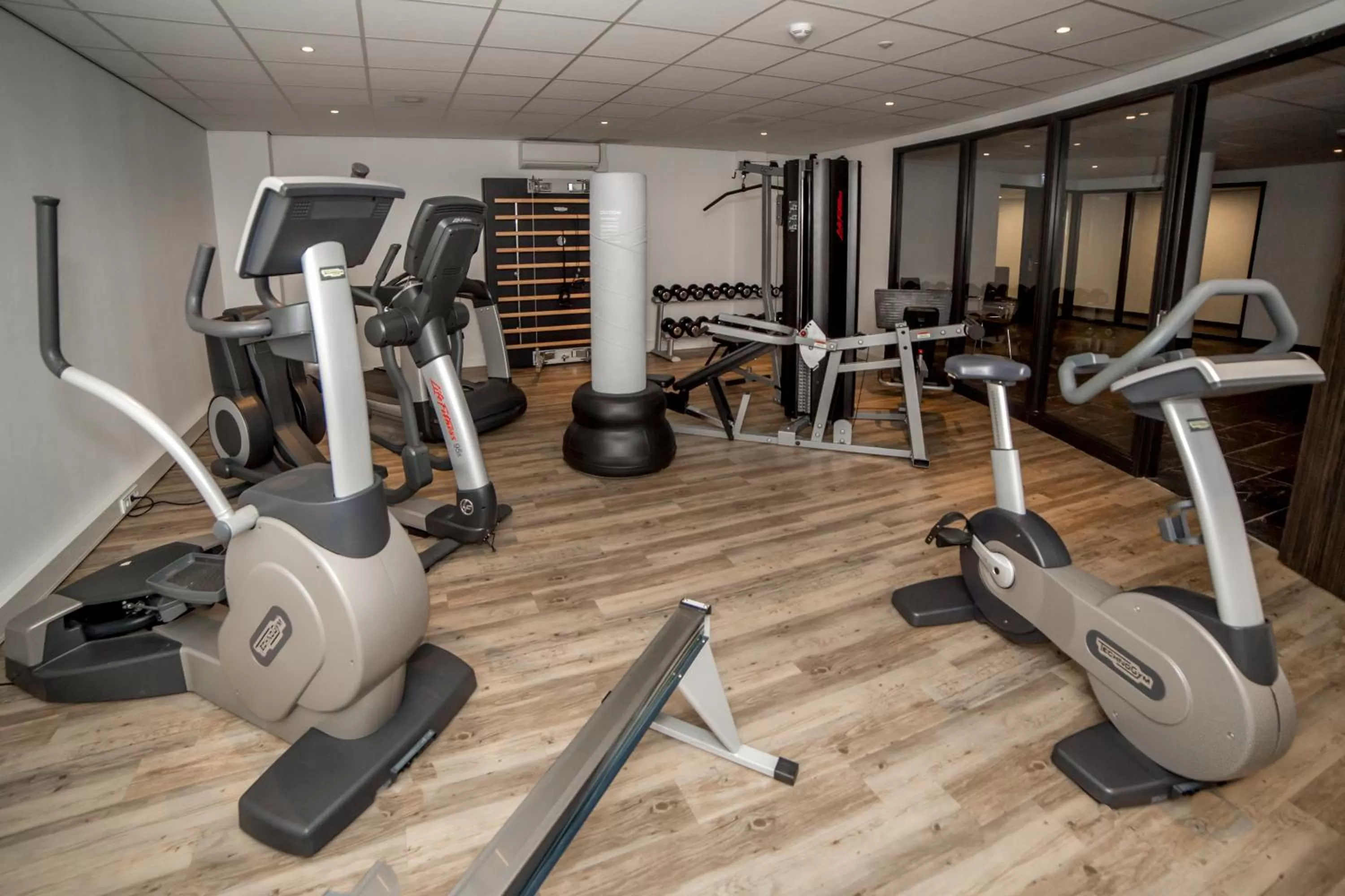 Fitness centre/facilities in Fletcher Hotel-Restaurant de Wageningsche Berg