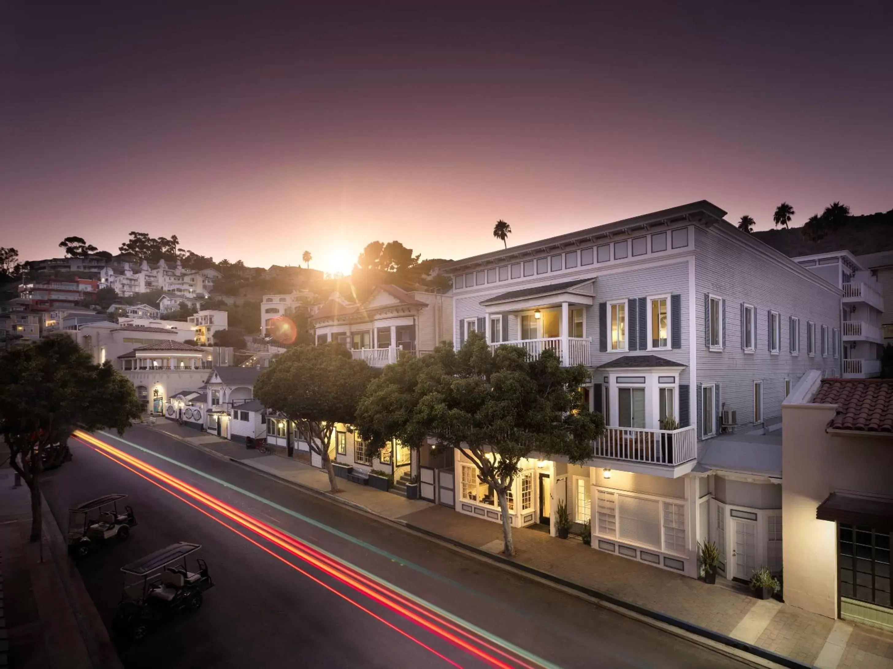 Bird's eye view in Catalina Island Inn