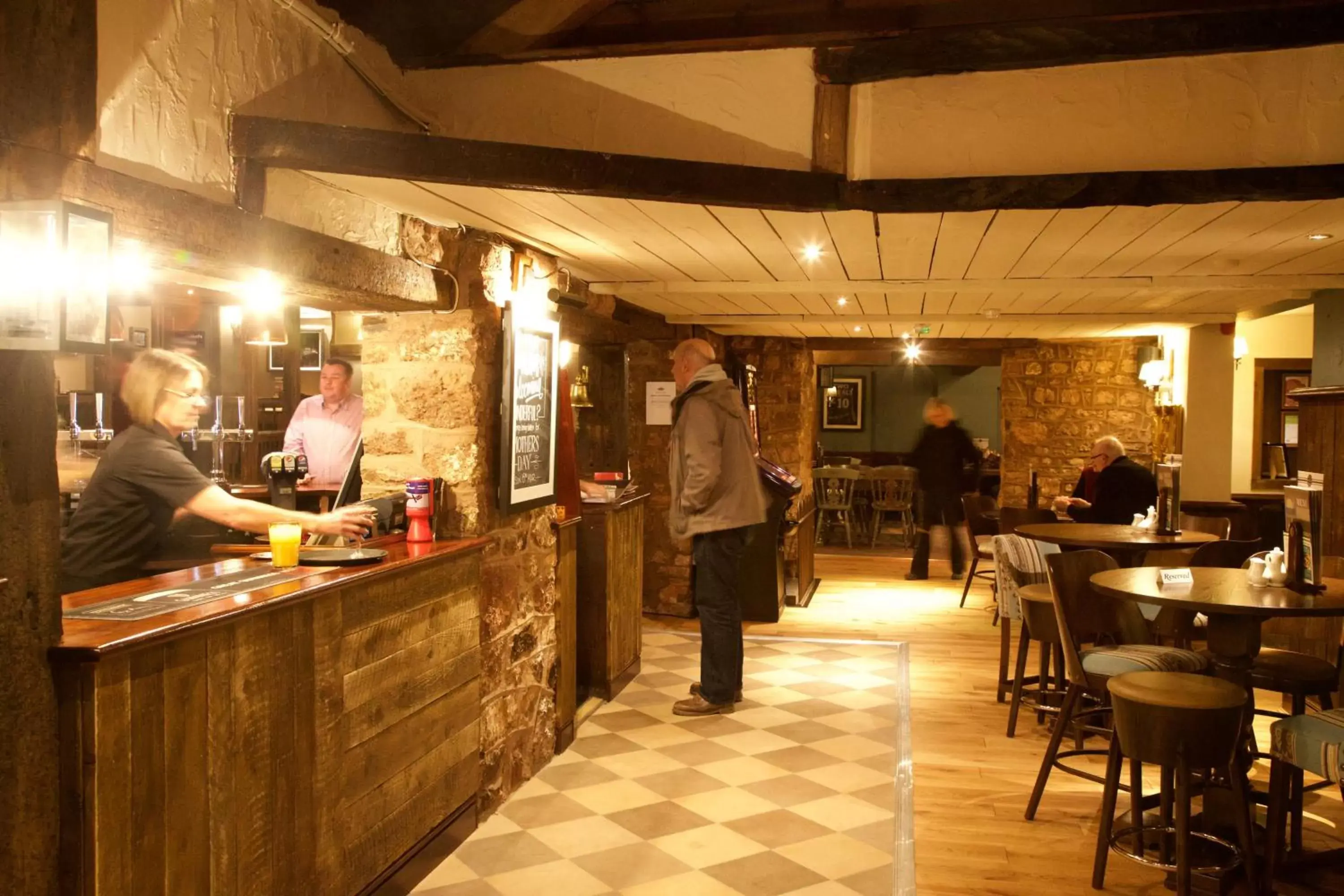Lounge or bar in Waterloo Cross, Devon by Marston's Inns