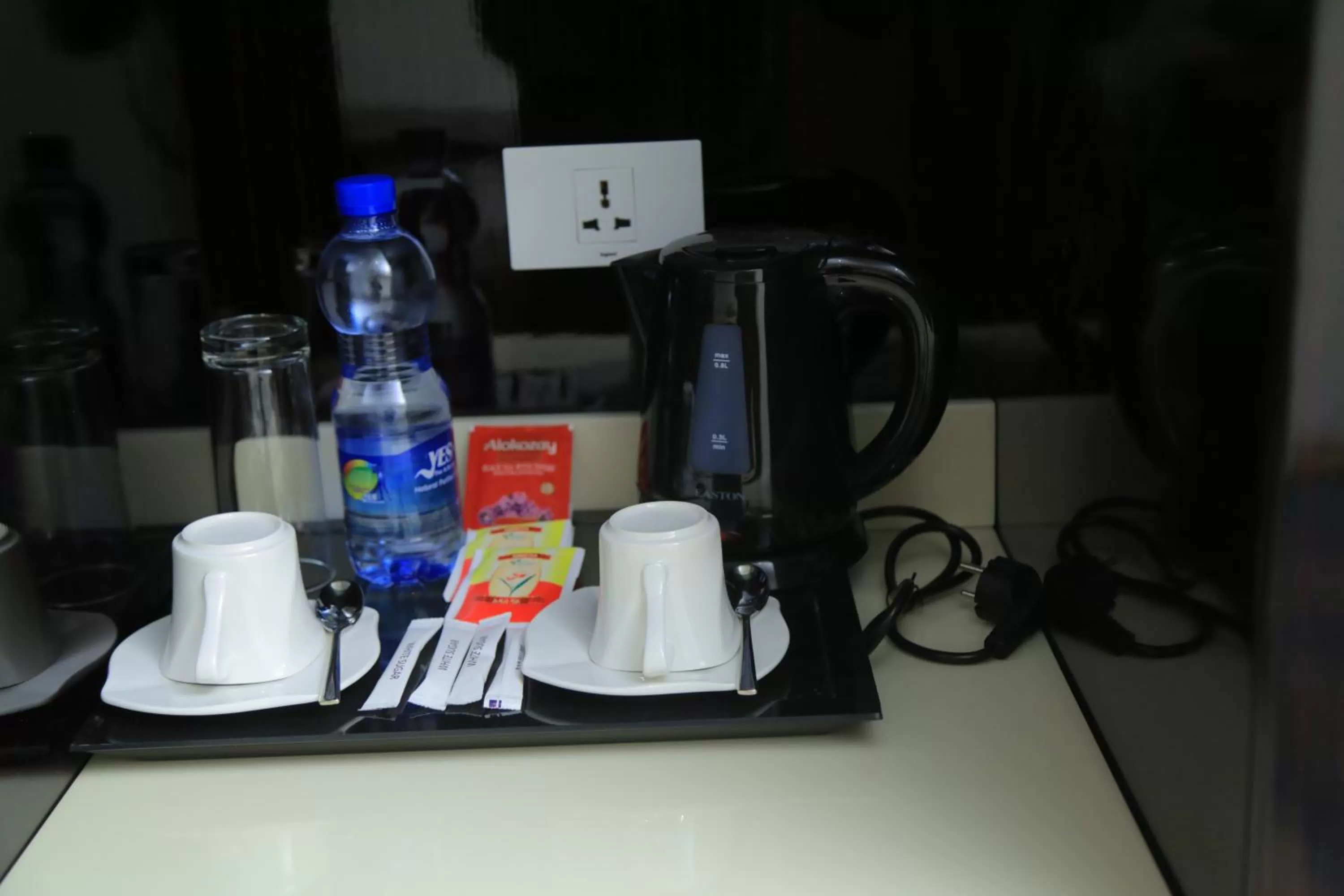 Coffee/tea facilities in Check Inn Hotel Addis Ababa