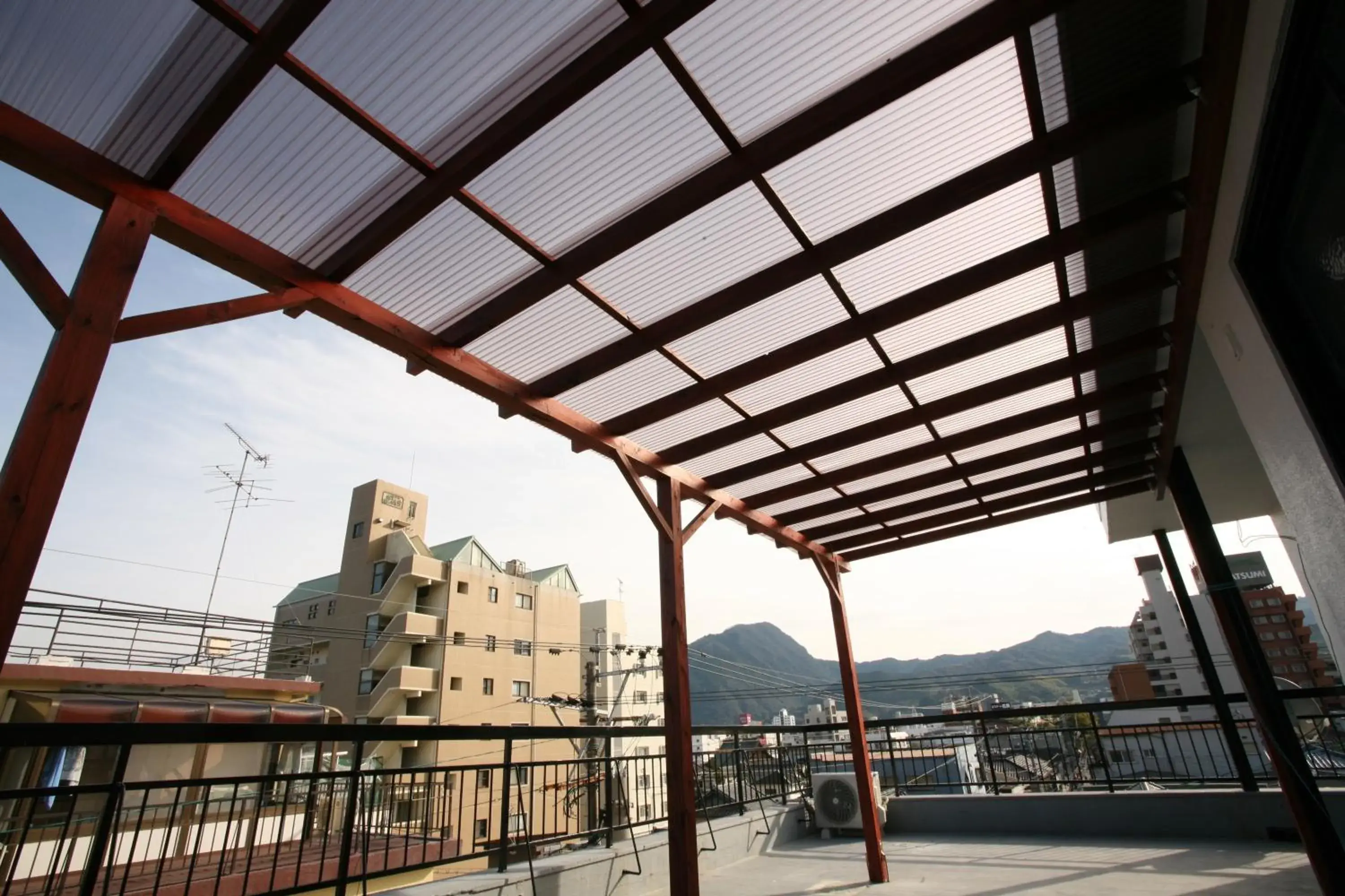 Balcony/Terrace in Guest House Danran