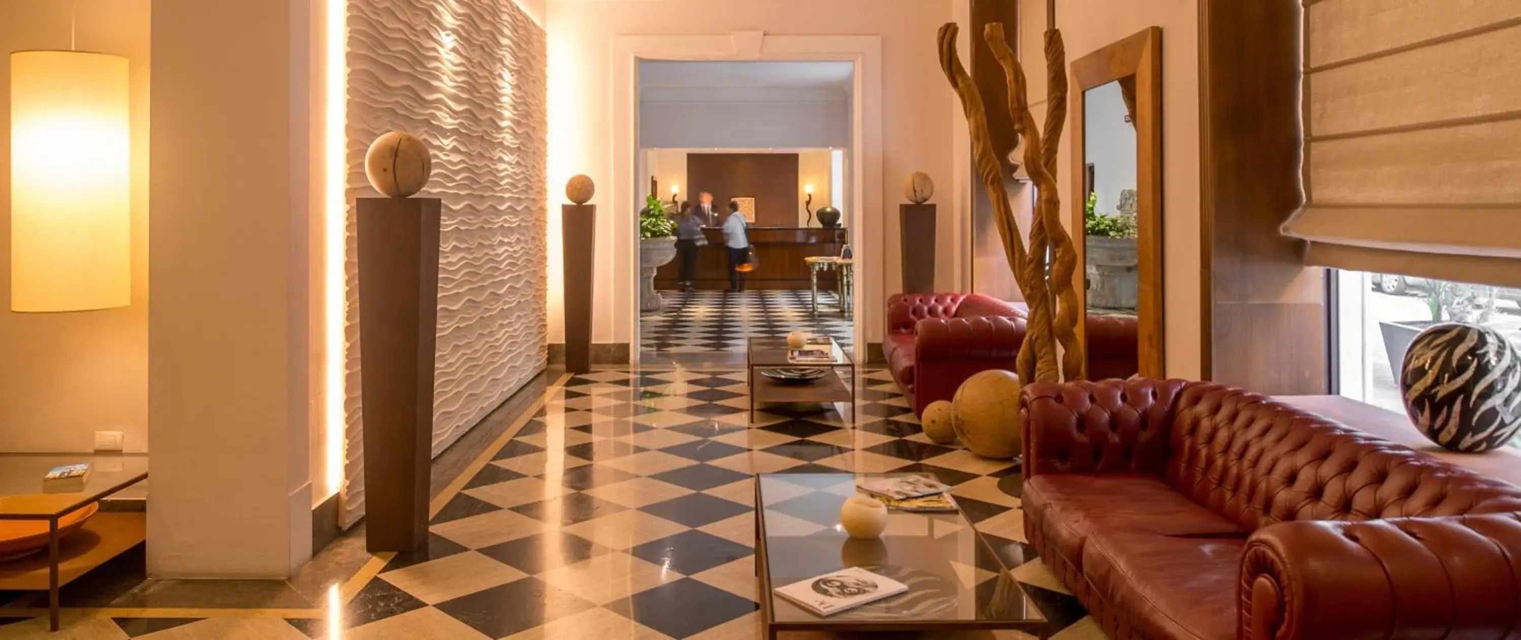 Lobby or reception in Hotel Federico II Central Palace Lobby or reception in Hotel Federico II Central Palace