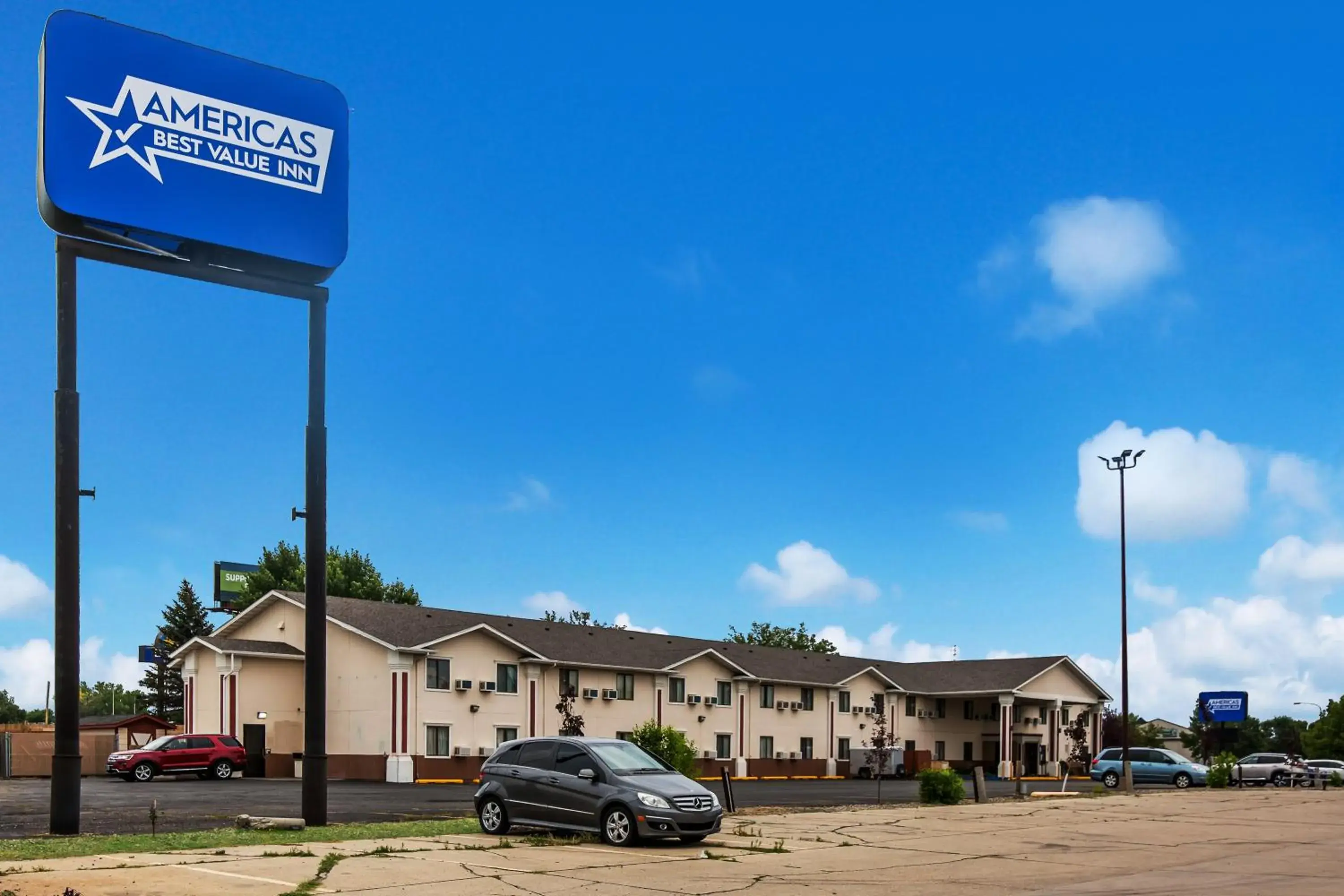 Property logo or sign, Property Building in Americas Best Value Inn Fargo