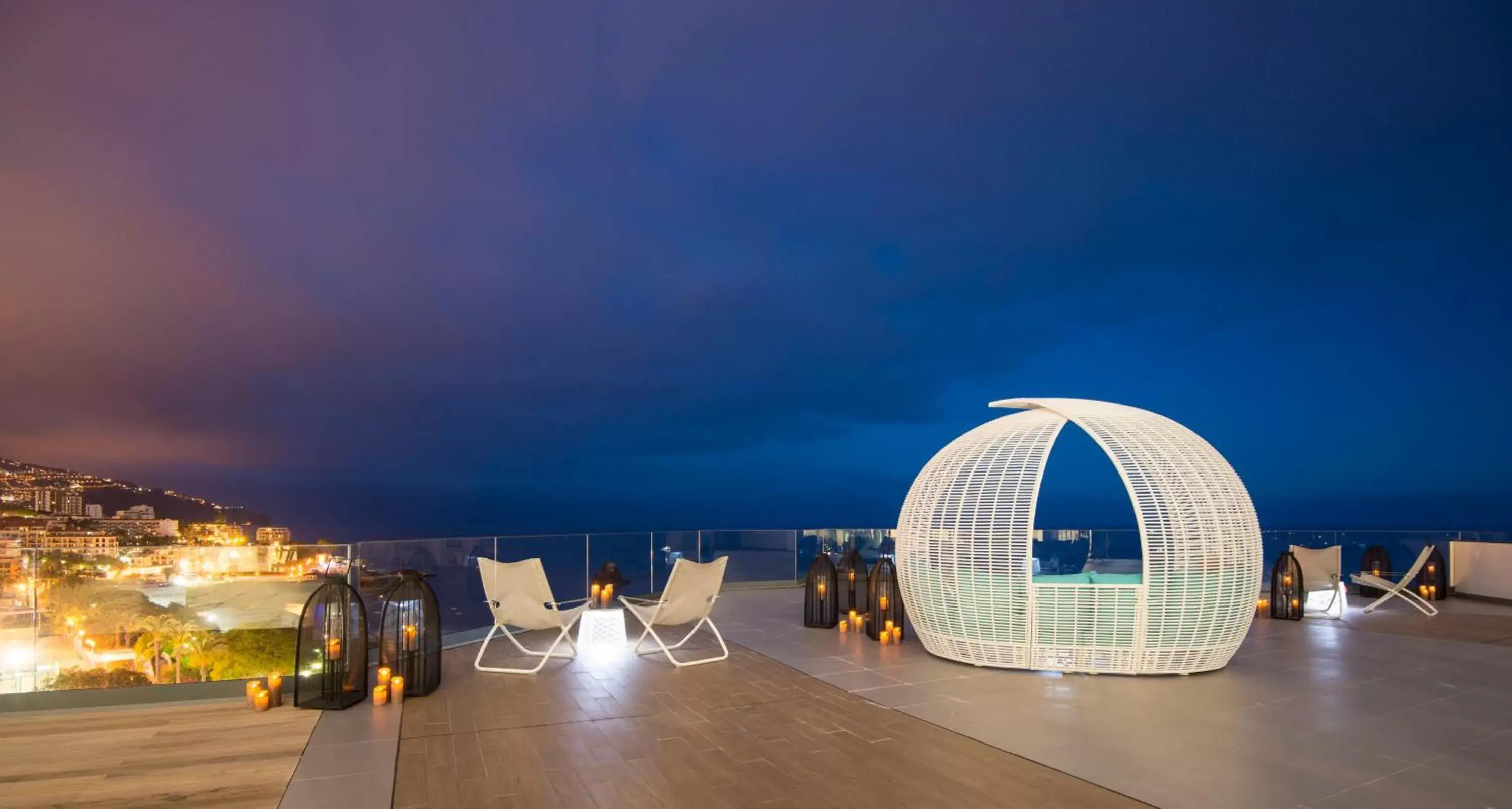 Balcony/Terrace in Hotel Baia Azul