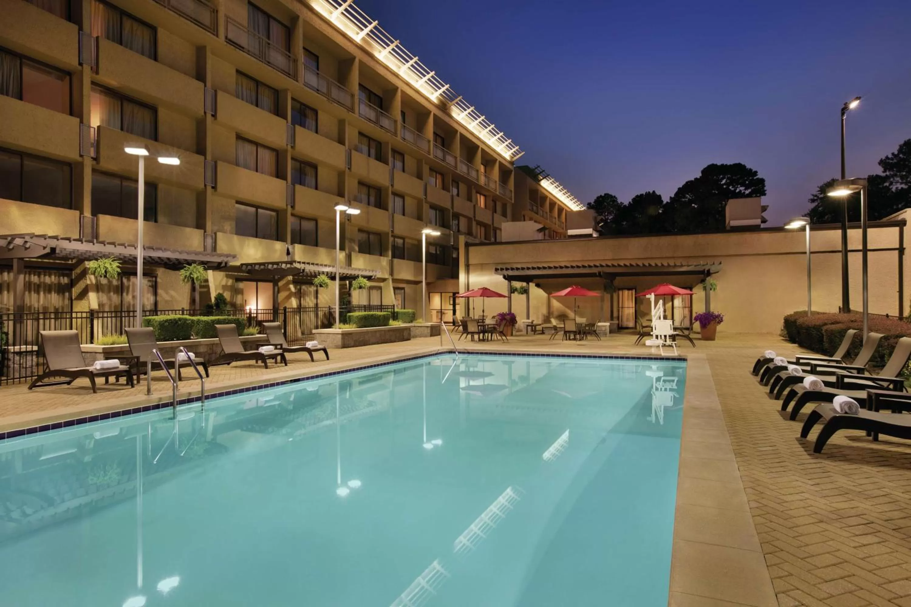 Pool view in DoubleTree by Hilton Atlanta Northeast/Northlake