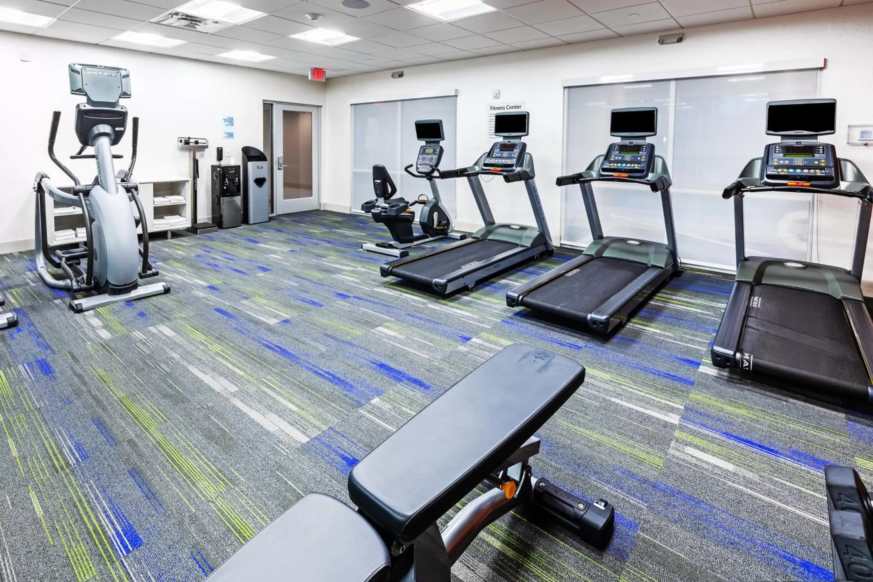 Fitness centre/facilities, Fitness Center/Facilities in Holiday Inn Express & Suites - Stafford NW - Sugar Land, an IHG Hotel