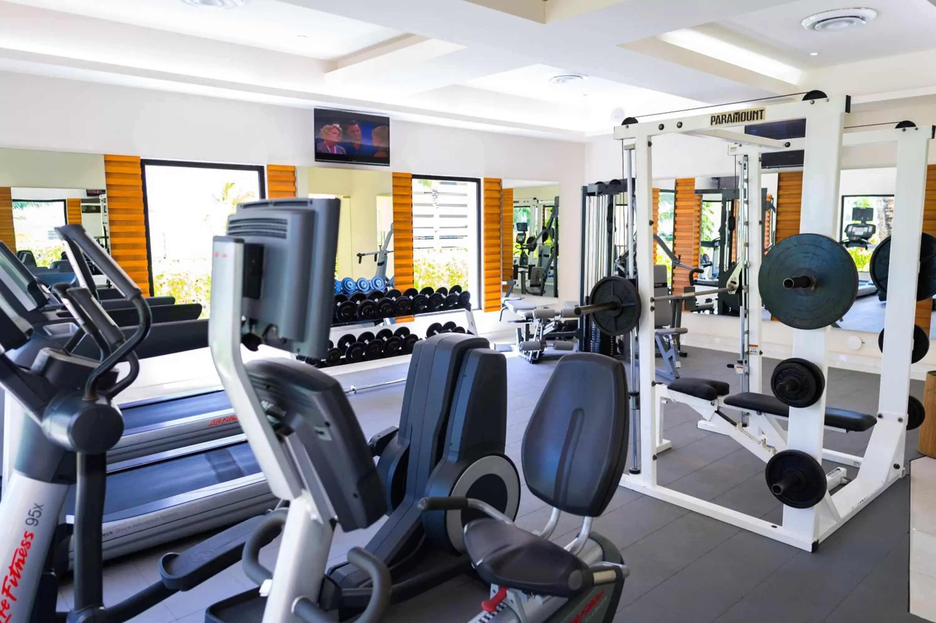 Entertainment, Fitness Center/Facilities in The Reef Coco Beach & Spa- Optional All Inclusive