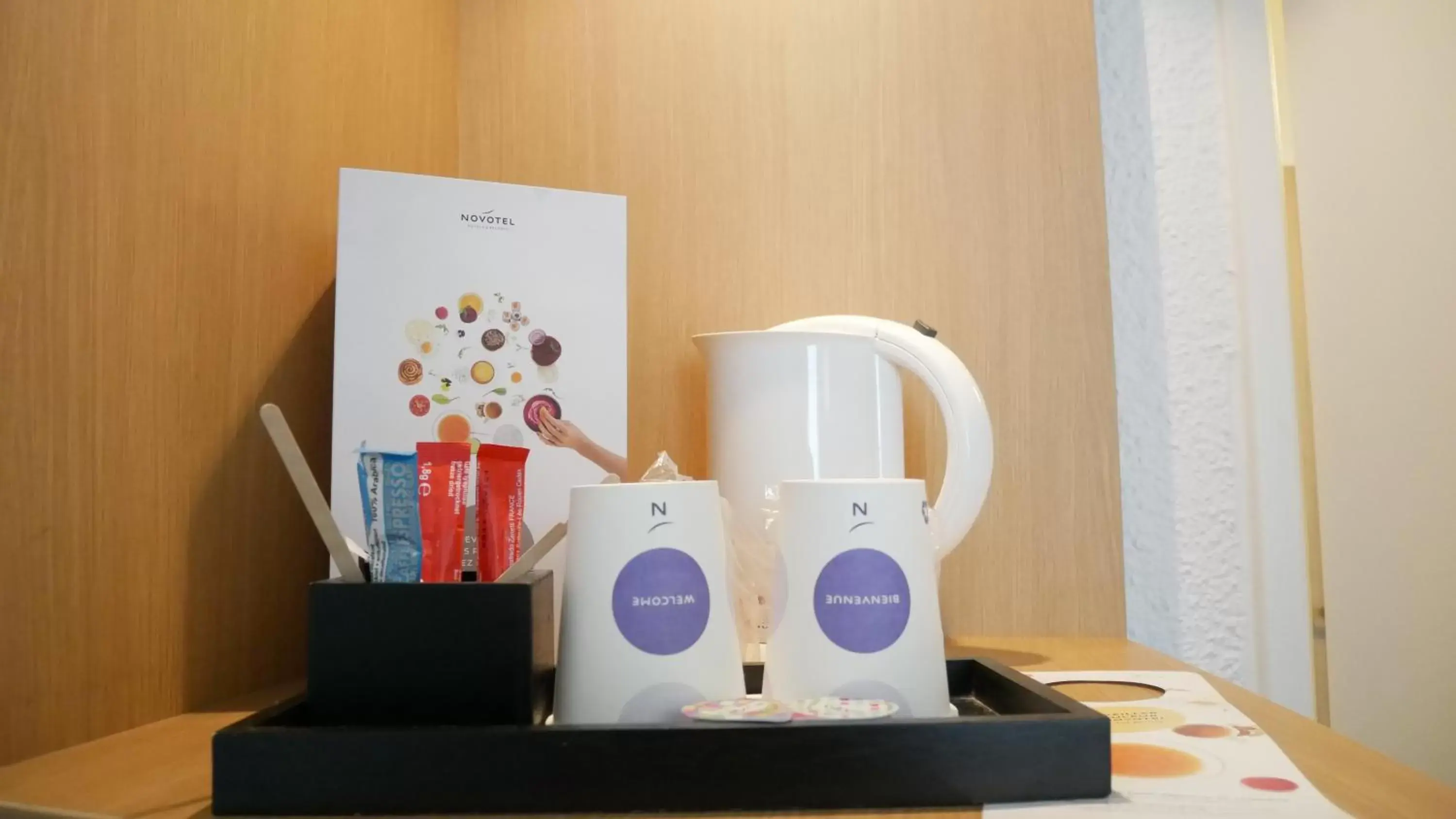 Coffee/tea facilities in Novotel Narbonne Sud A9/A61