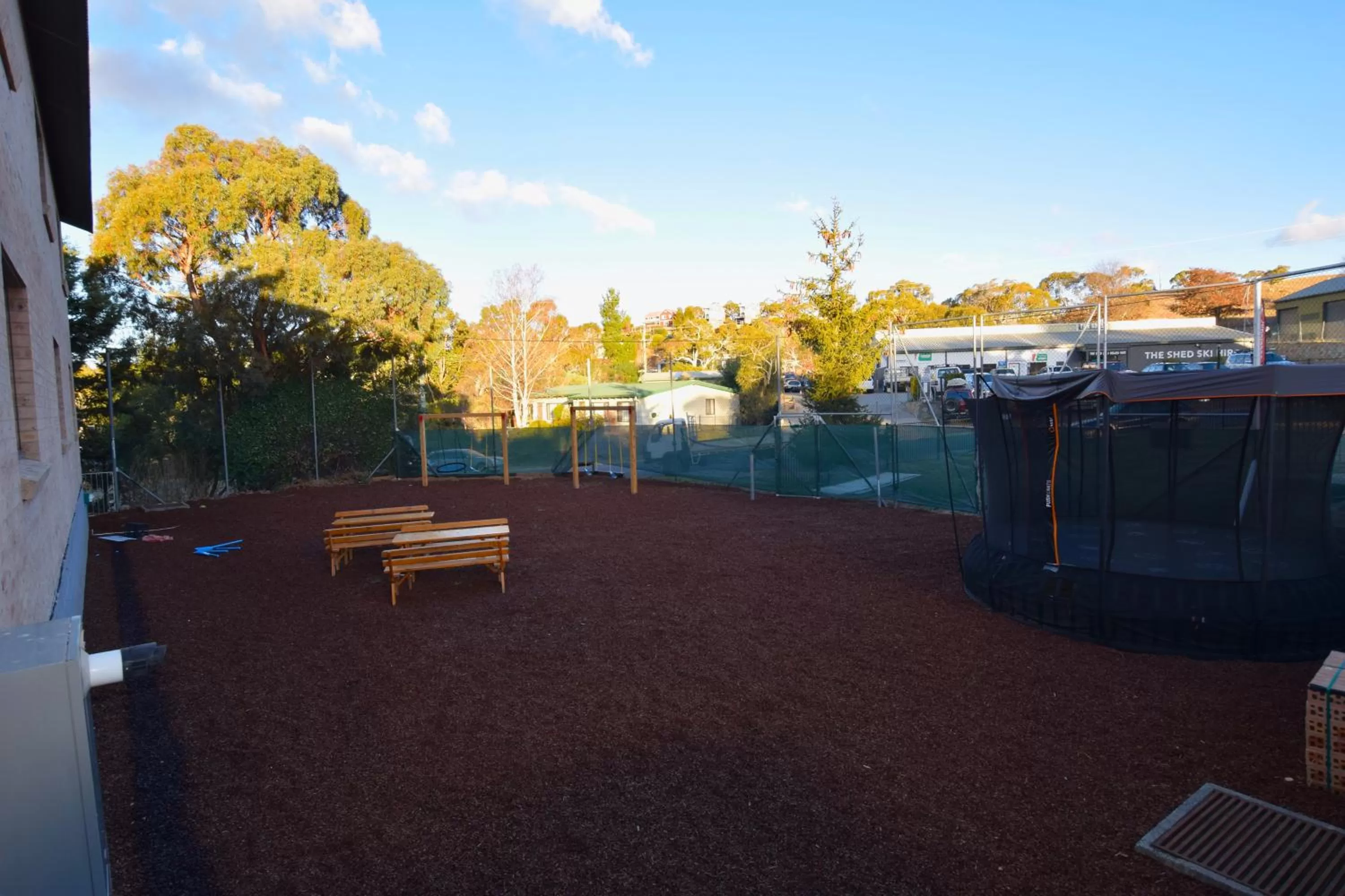 Children play ground in Alpine Resort Motel