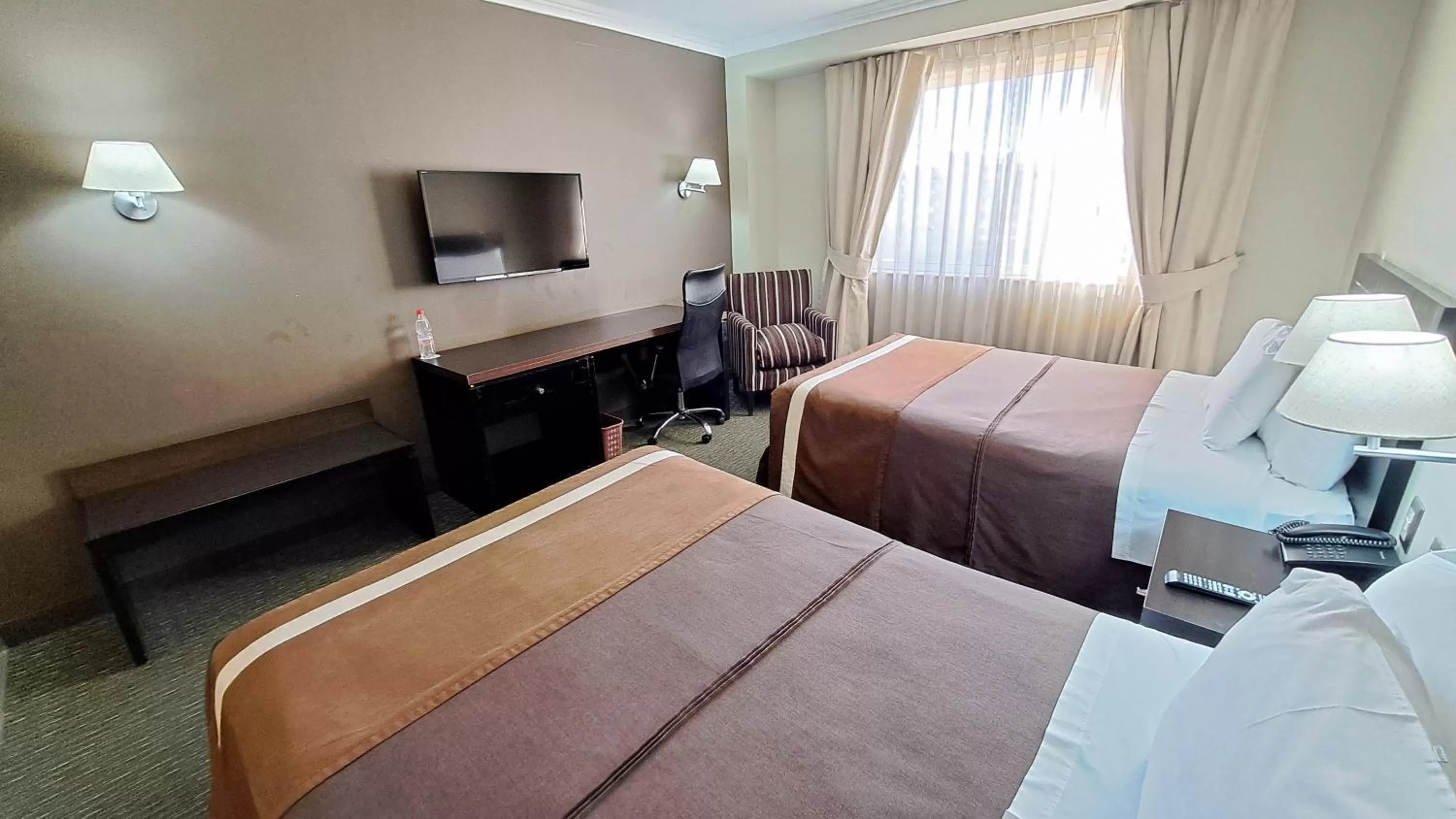 Bedroom, Bed in Hotel Diego de Almagro Alto el Loa Calama