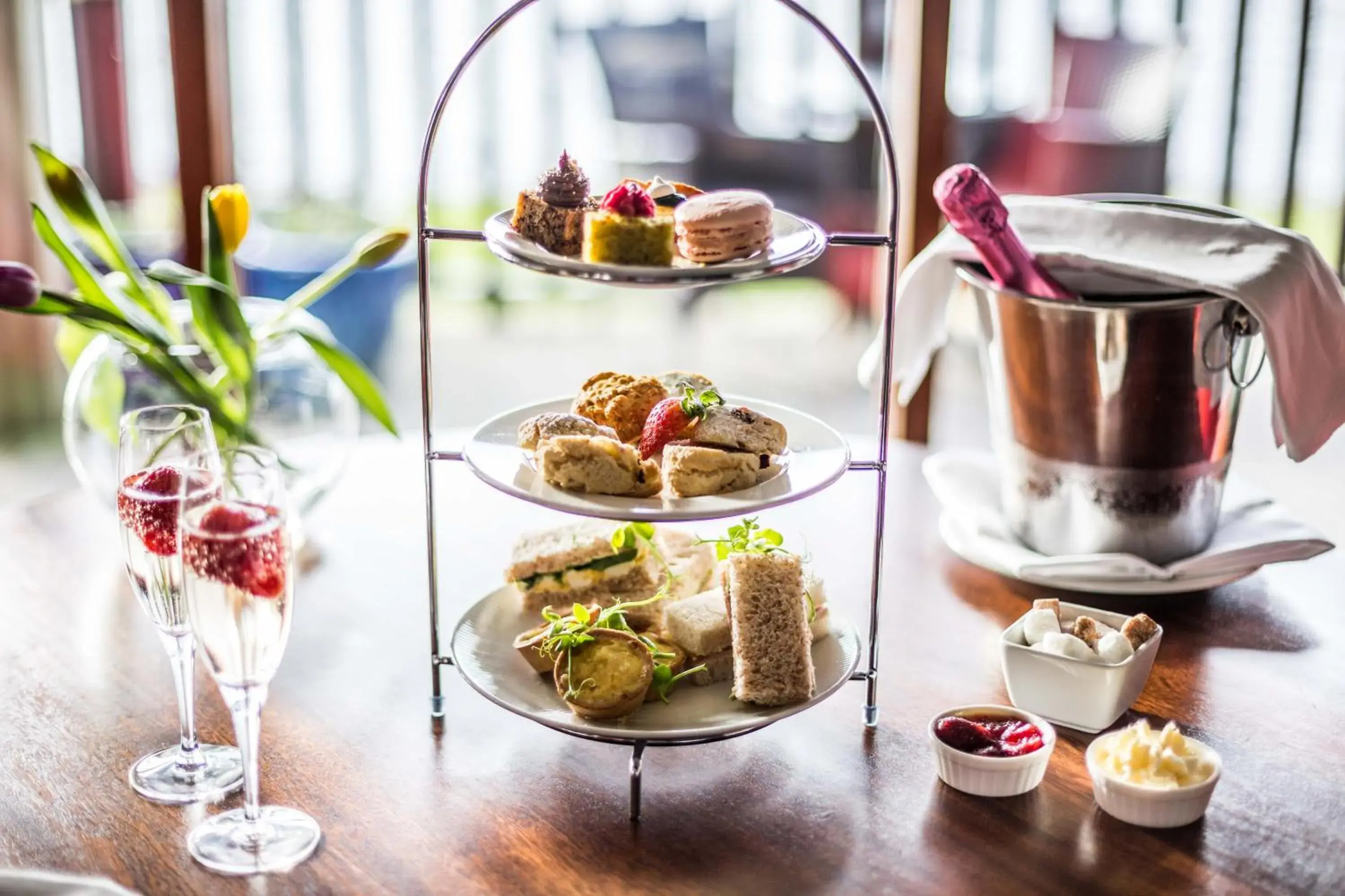 Food close-up in Wineport Lodge