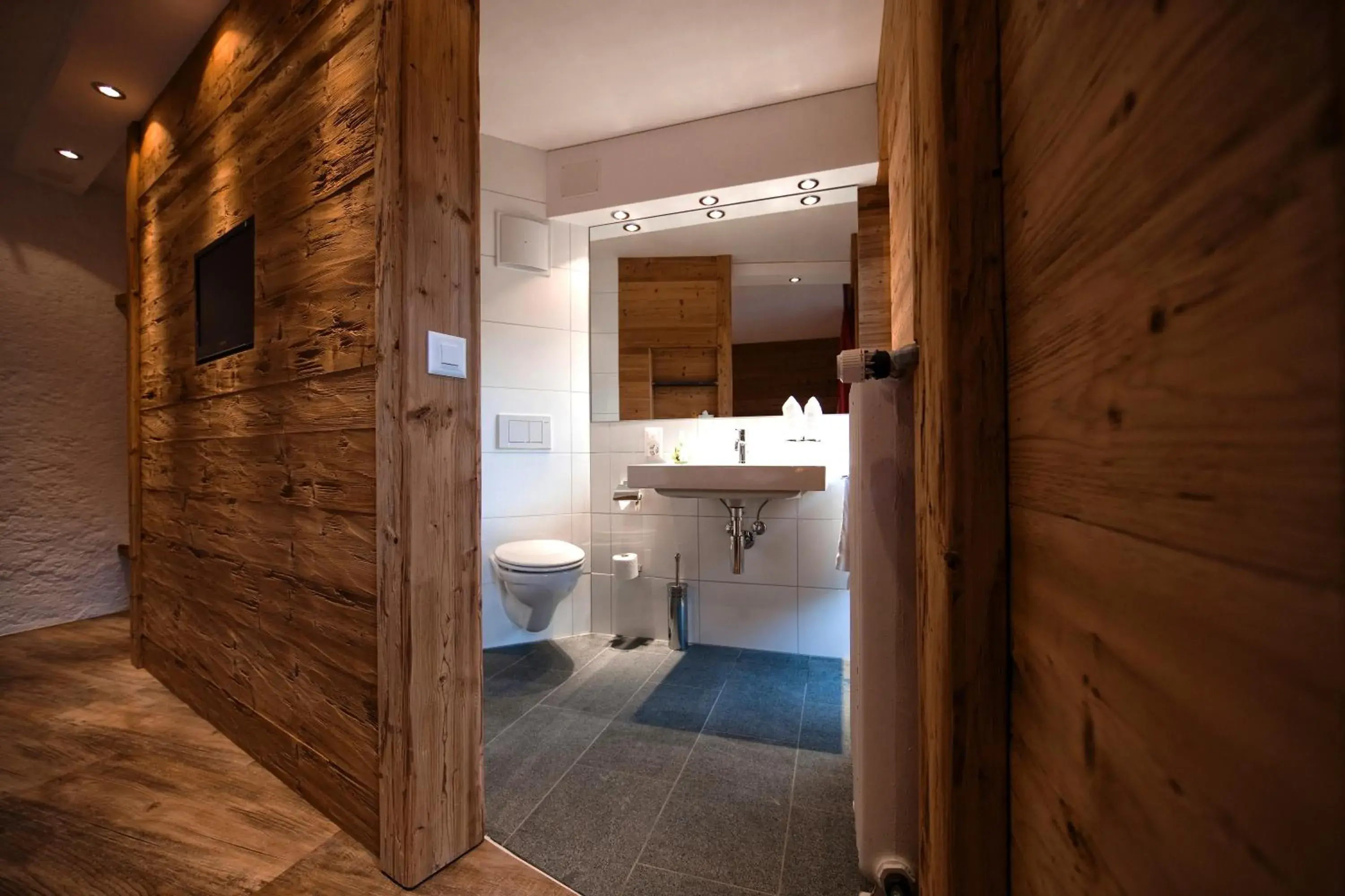 Bathroom in Arosa Vetter Hotel