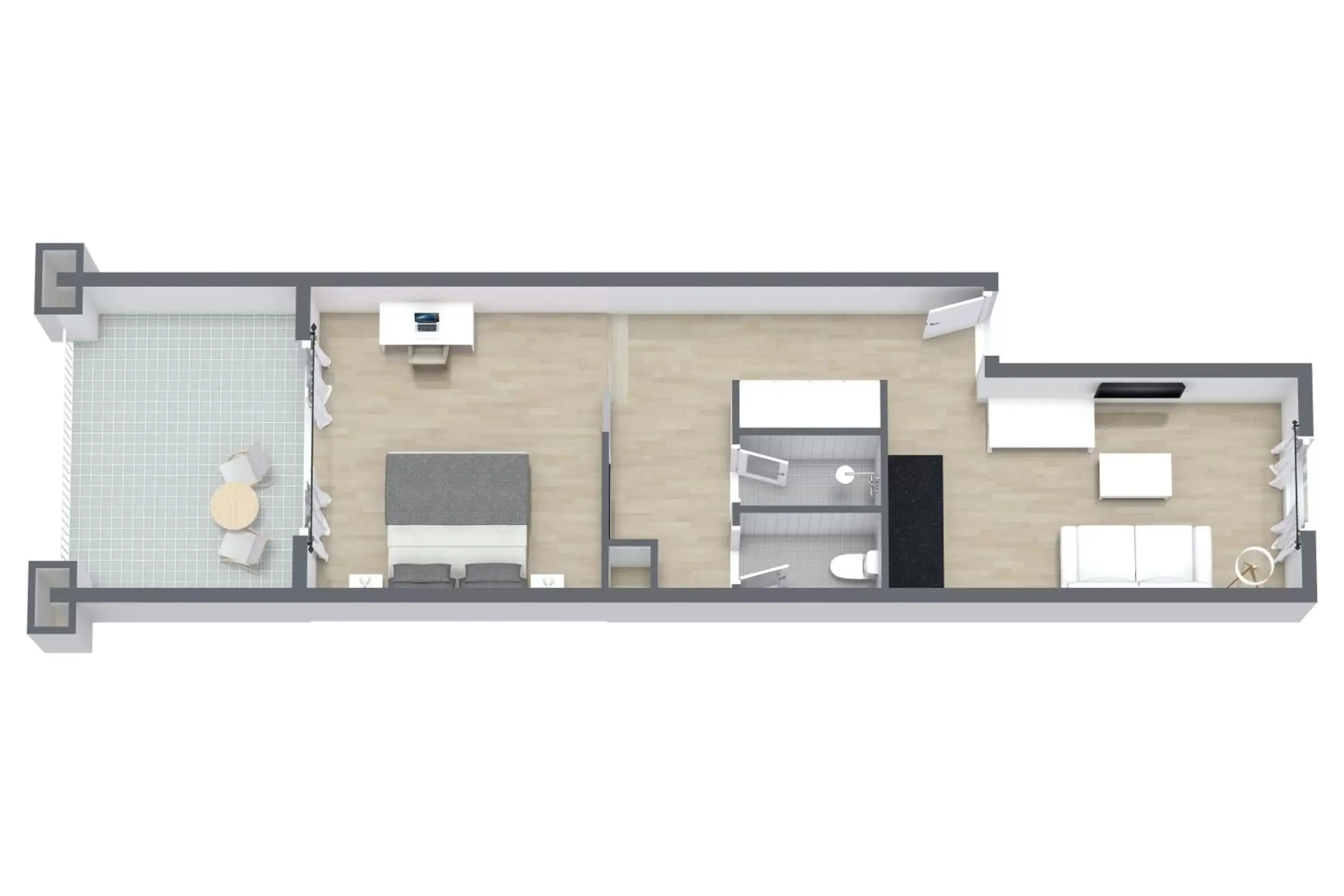 Photo of the whole room, Floor Plan in Aequora Lanzarote Suites