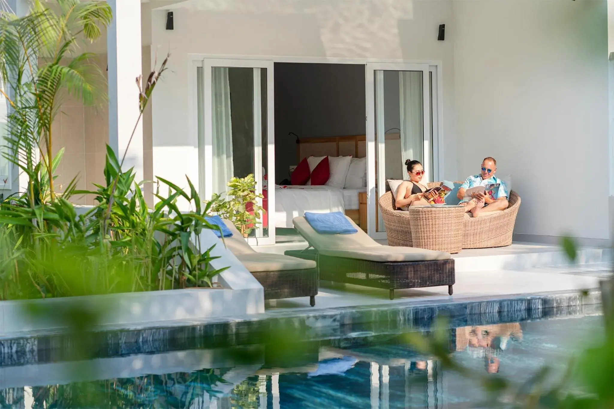 Pool view in Mercury Phu Quoc Resort & Villas
