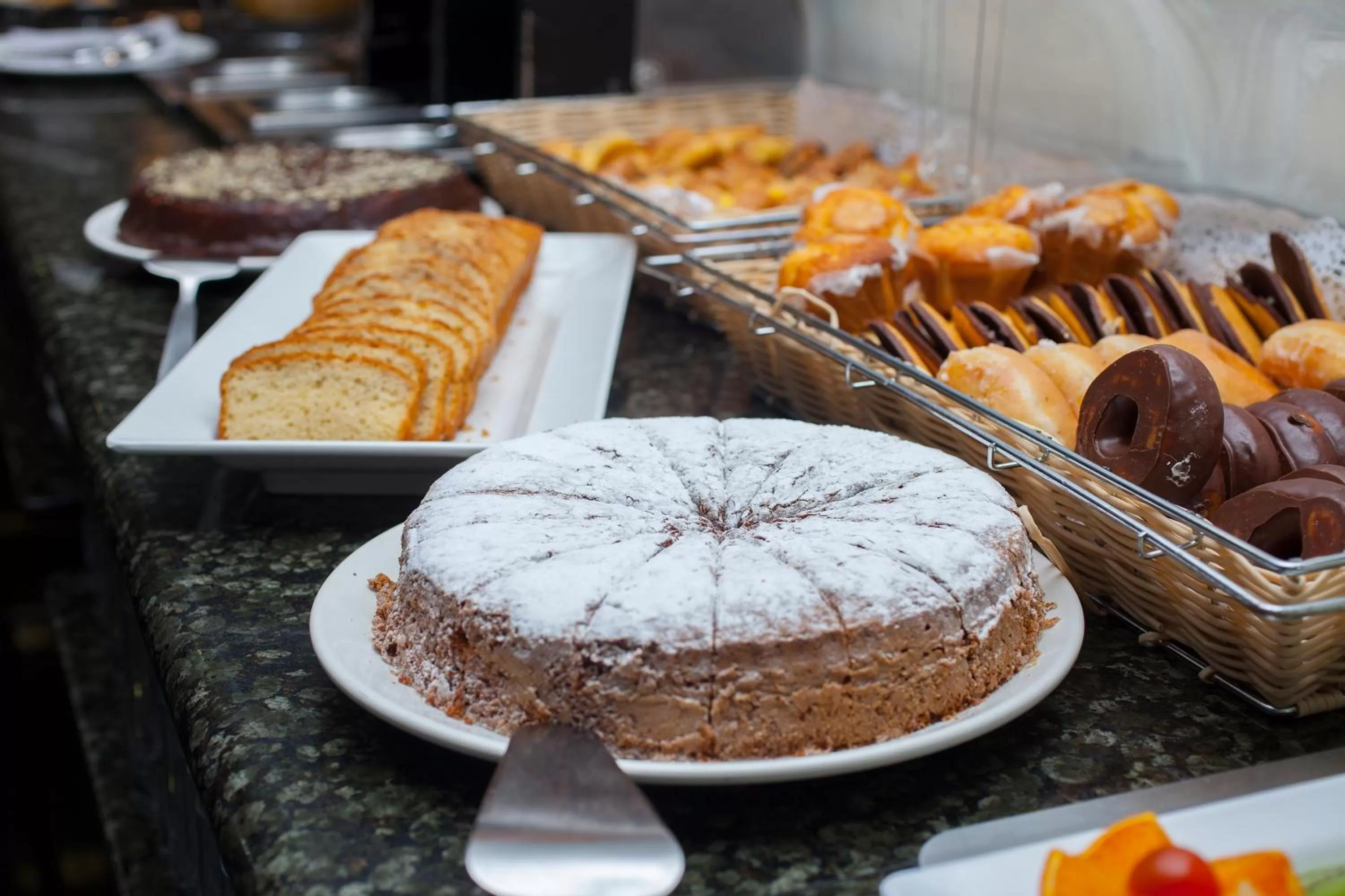 Buffet breakfast in Axor Barajas