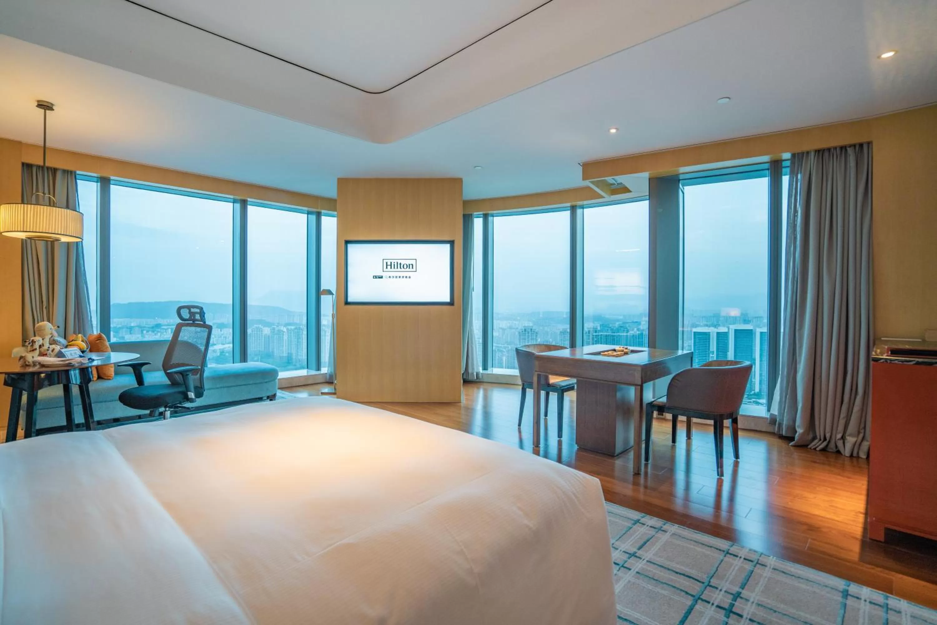 Bed in Hilton Fuzhou