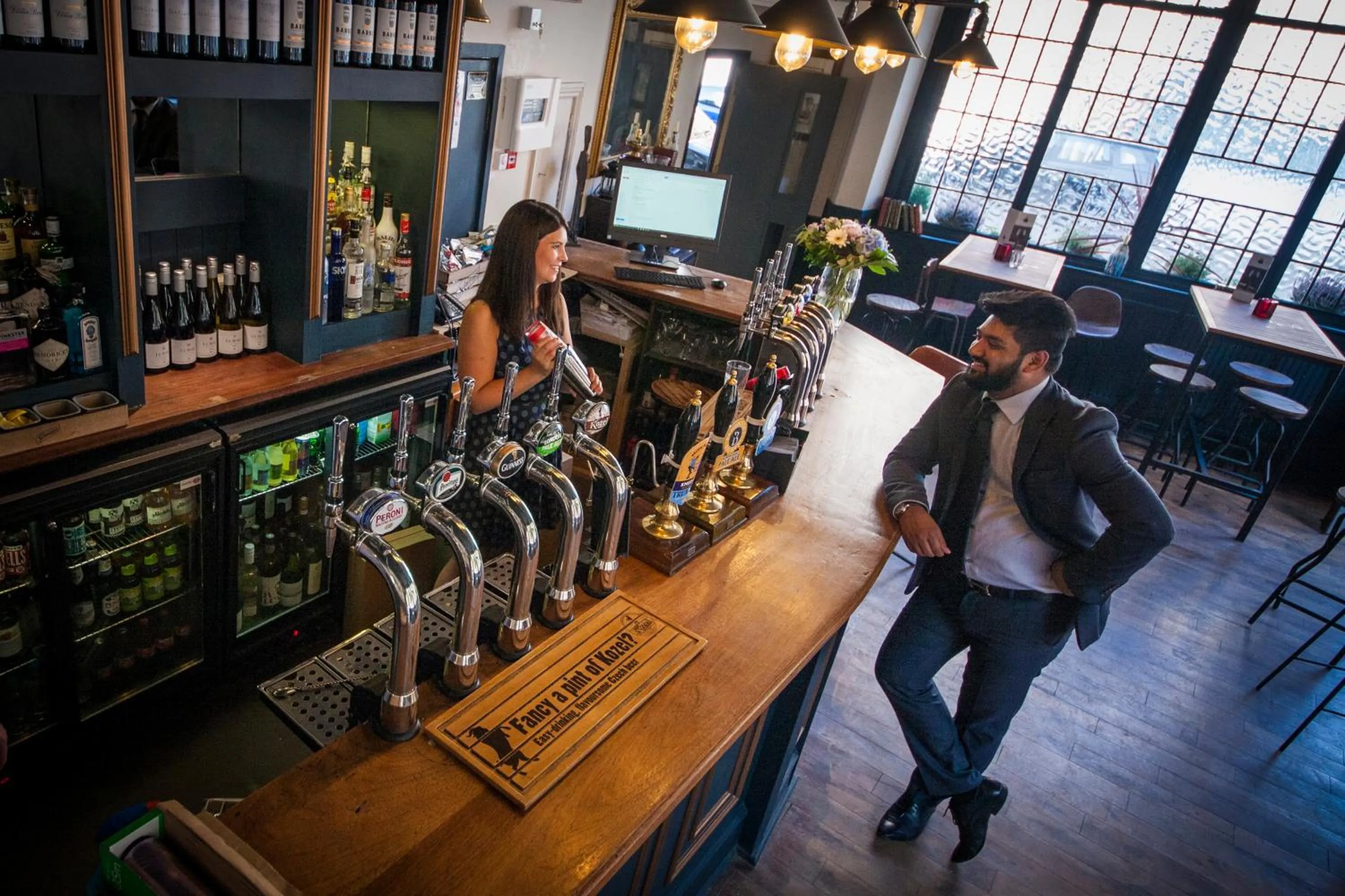 Restaurant/places to eat in The Duke Rooms London