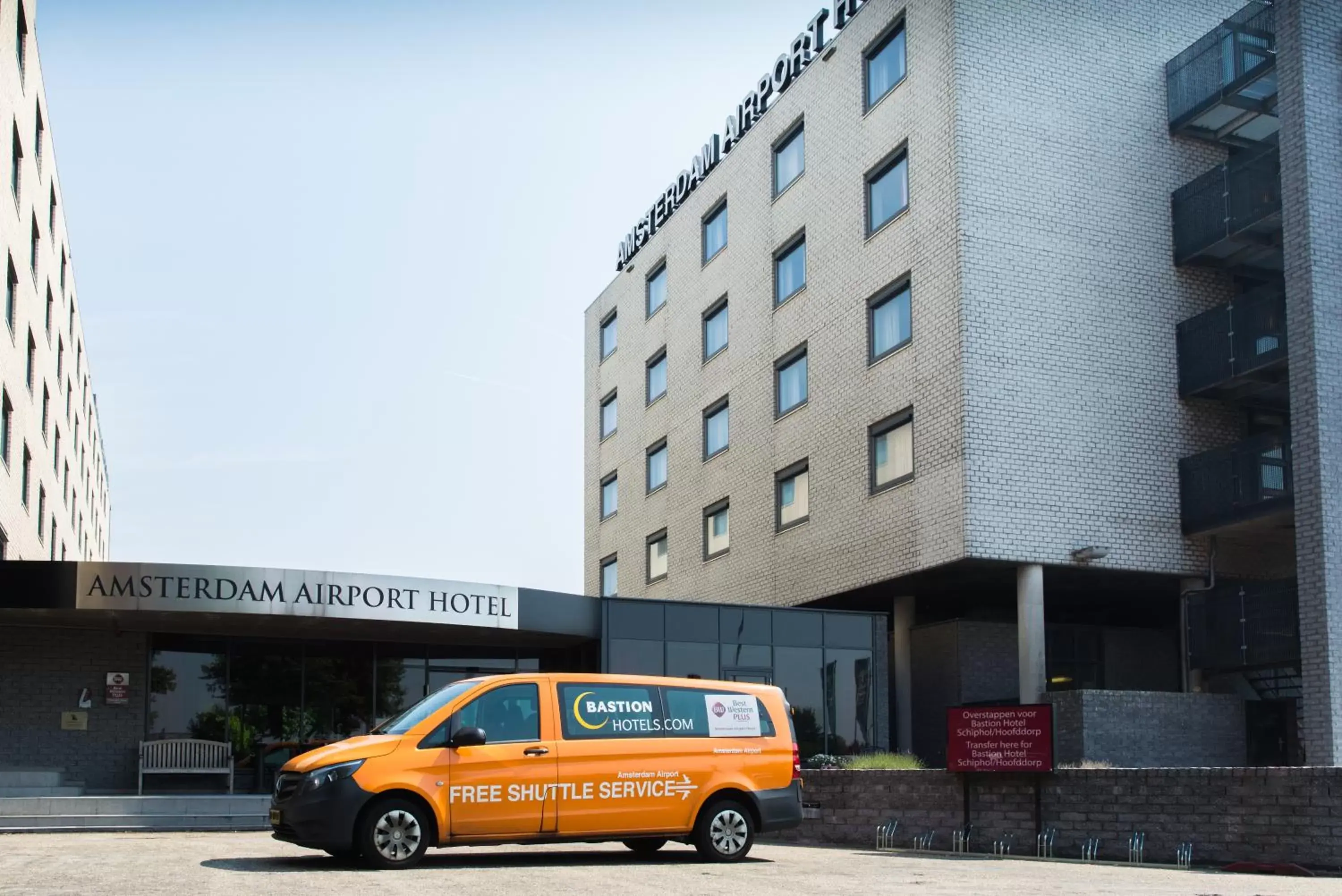 Facade/entrance in Best Western Plus Amsterdam Airport Hotel Facade/entrance in Best Western Plus Amsterdam Airport Hotel